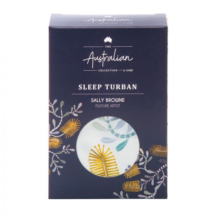 Satin Sleep Turban | Botanical