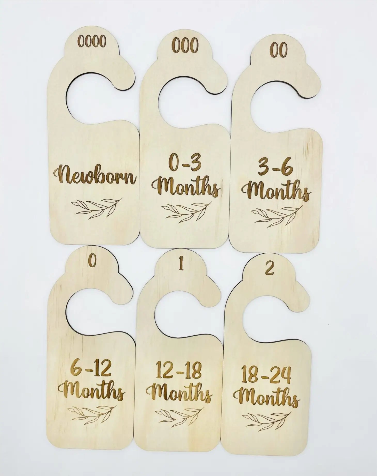 Nursery Wardrobe Hangers | Leaf