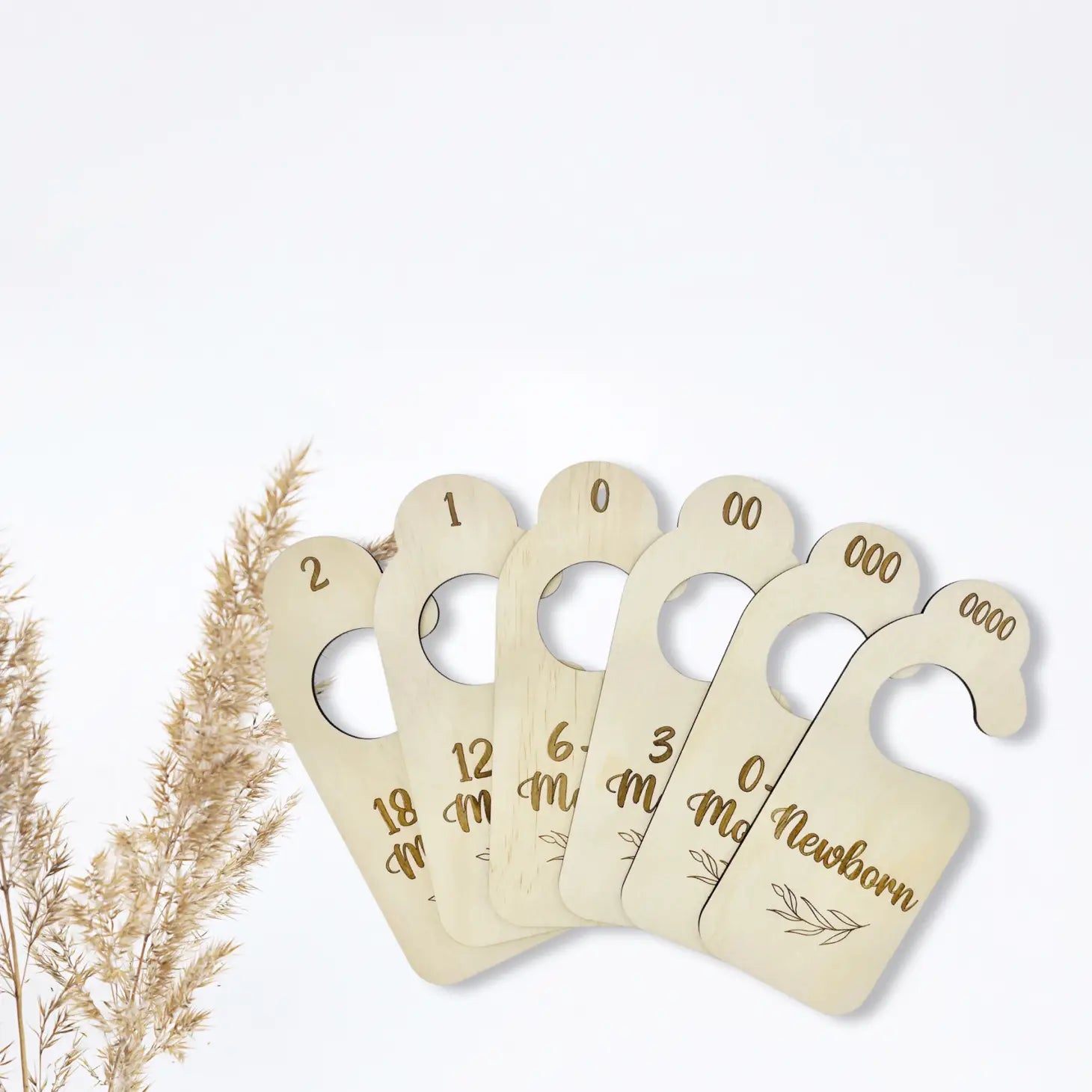 Nursery Wardrobe Hangers | Leaf