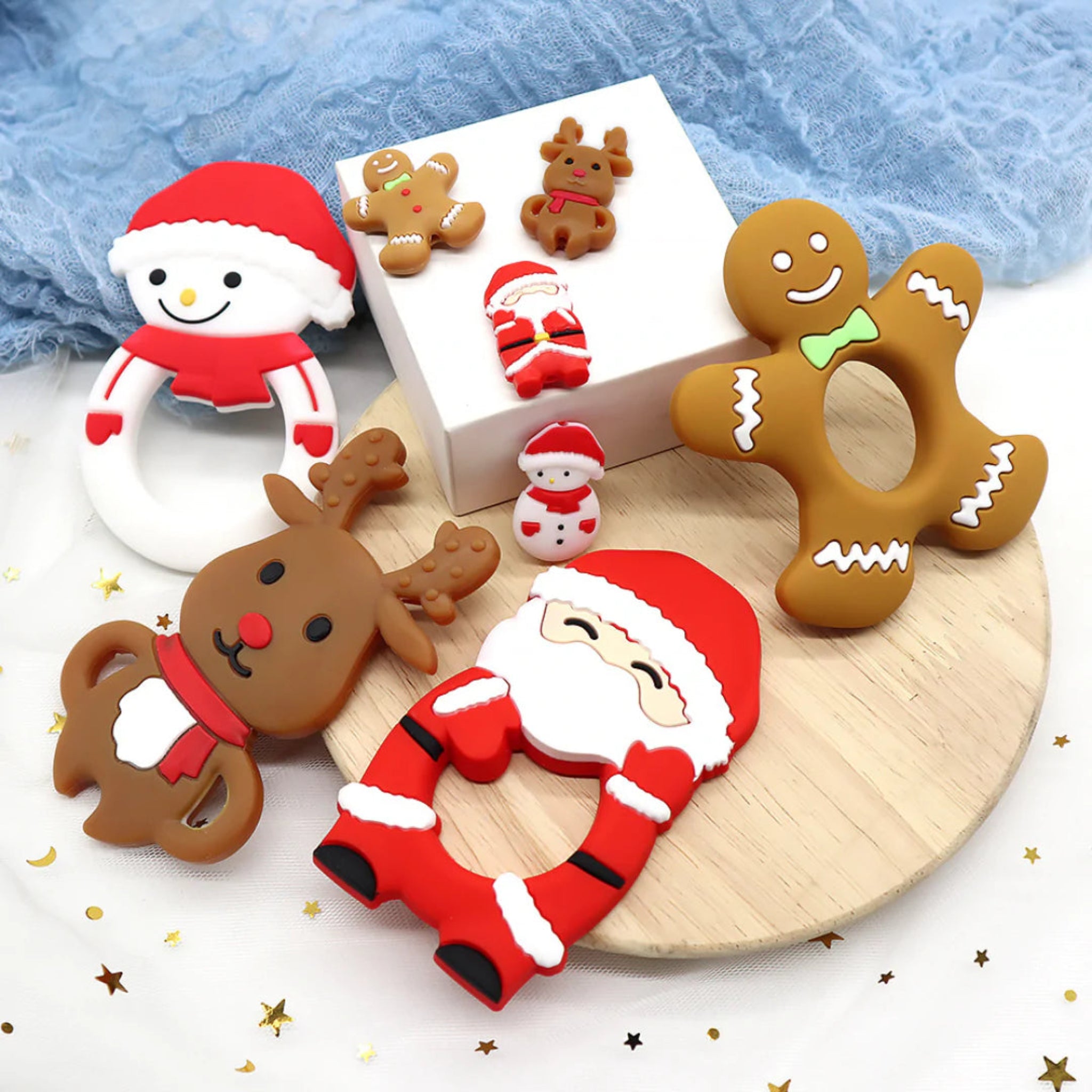 Snowman Teether | Jellystone Designs