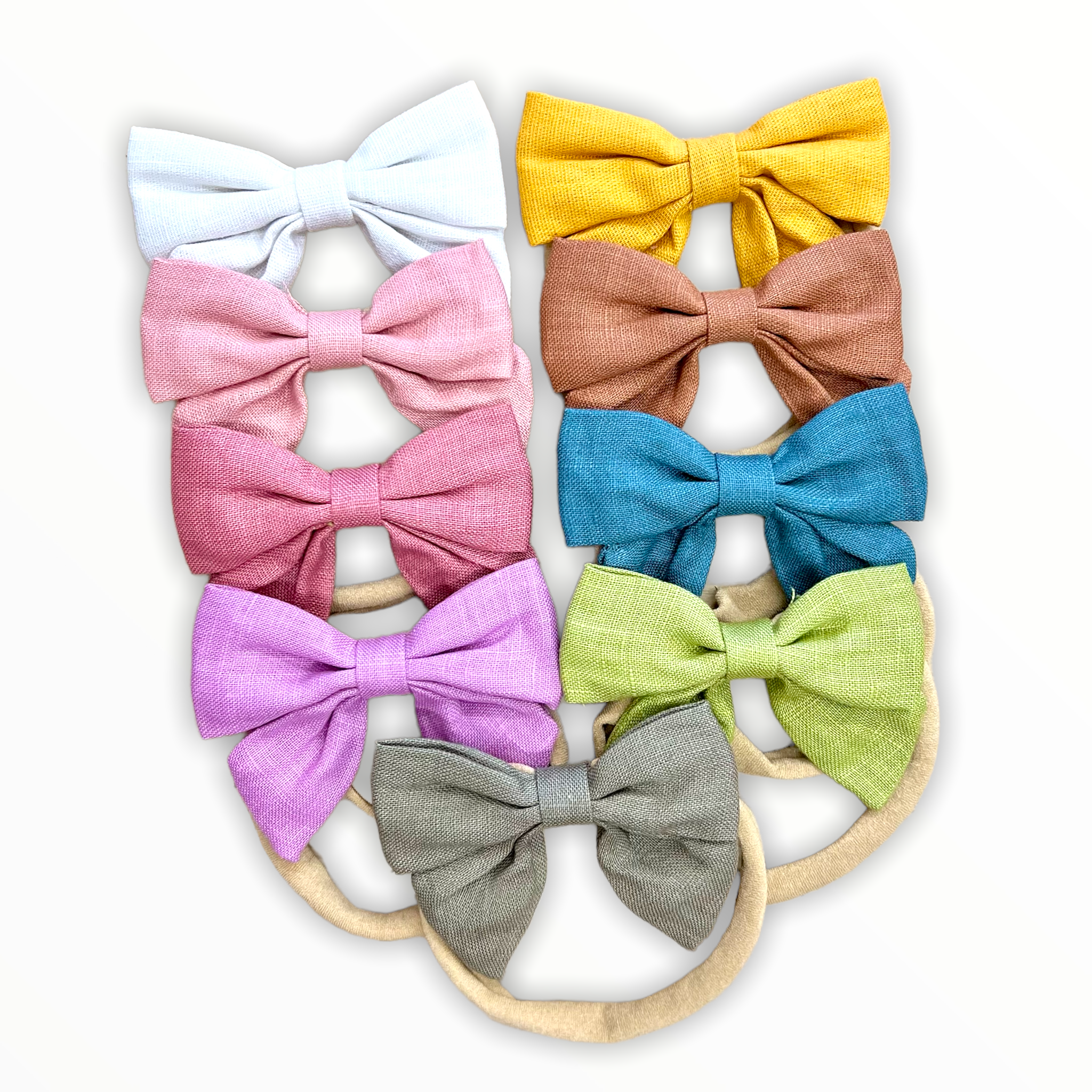 ‘Linen Bow' Headband | Everly Lane