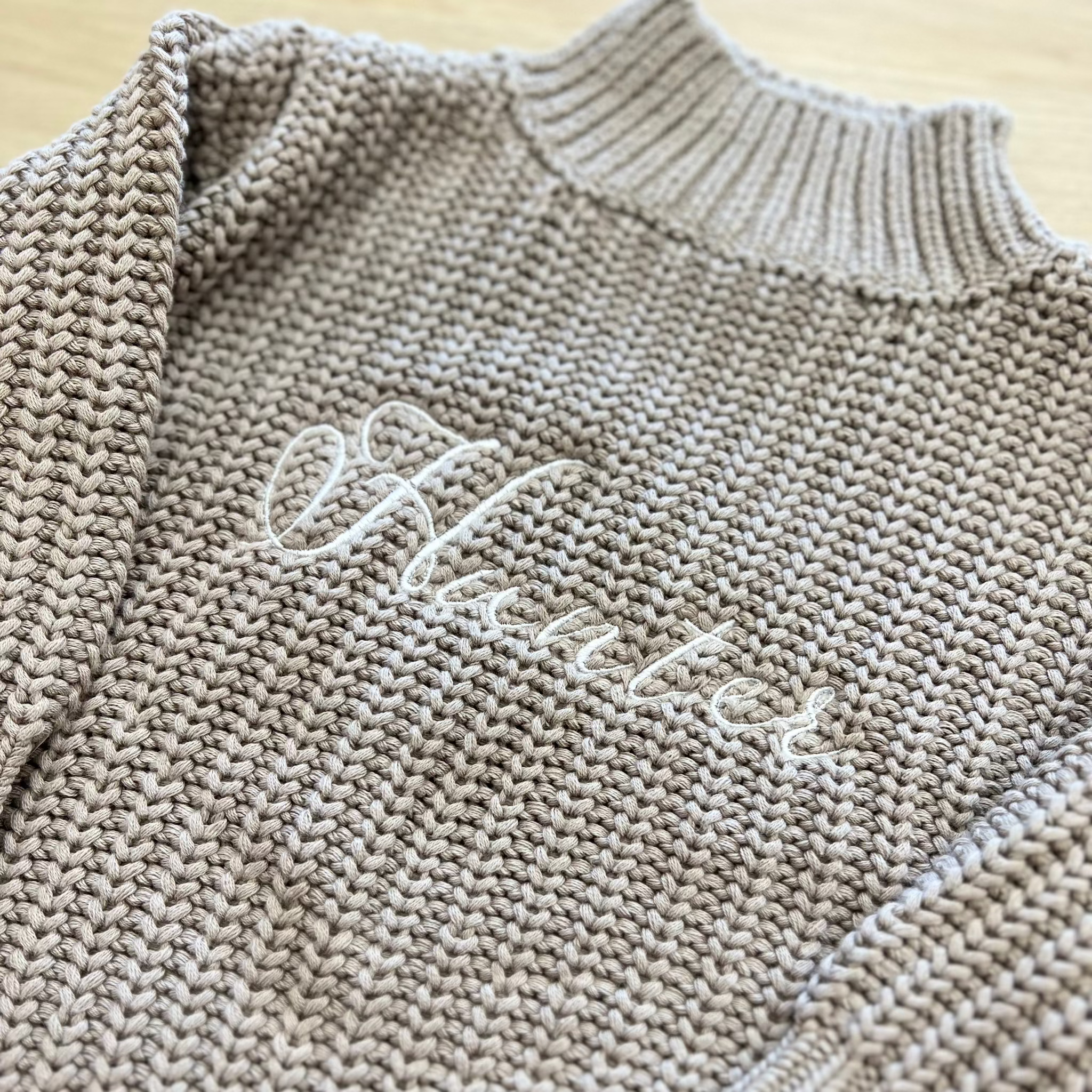 Sunchaser Knit Jumper | Optional Personalisation Available