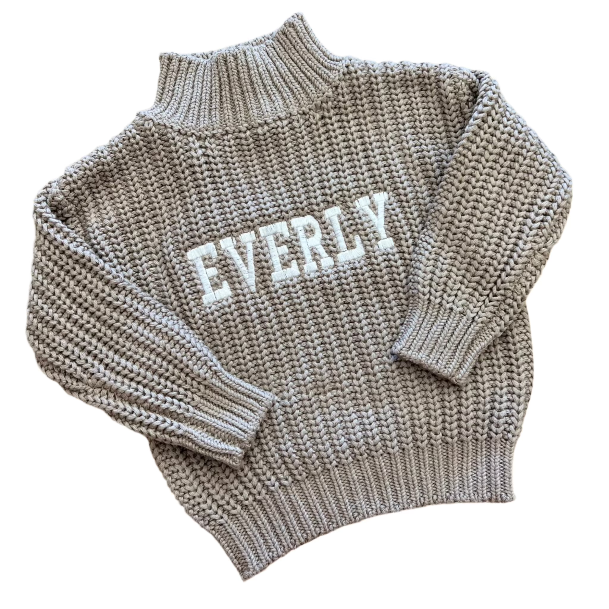 Sunchaser Knit Jumper | Optional Personalisation Available