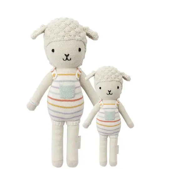 Avery the lamb soft toy doll cuddle and kind