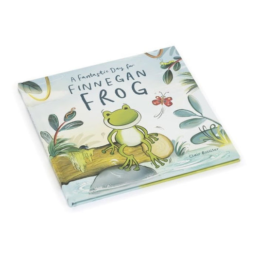 A Fantastic Day for Finnegan Frog Book-Jellycat