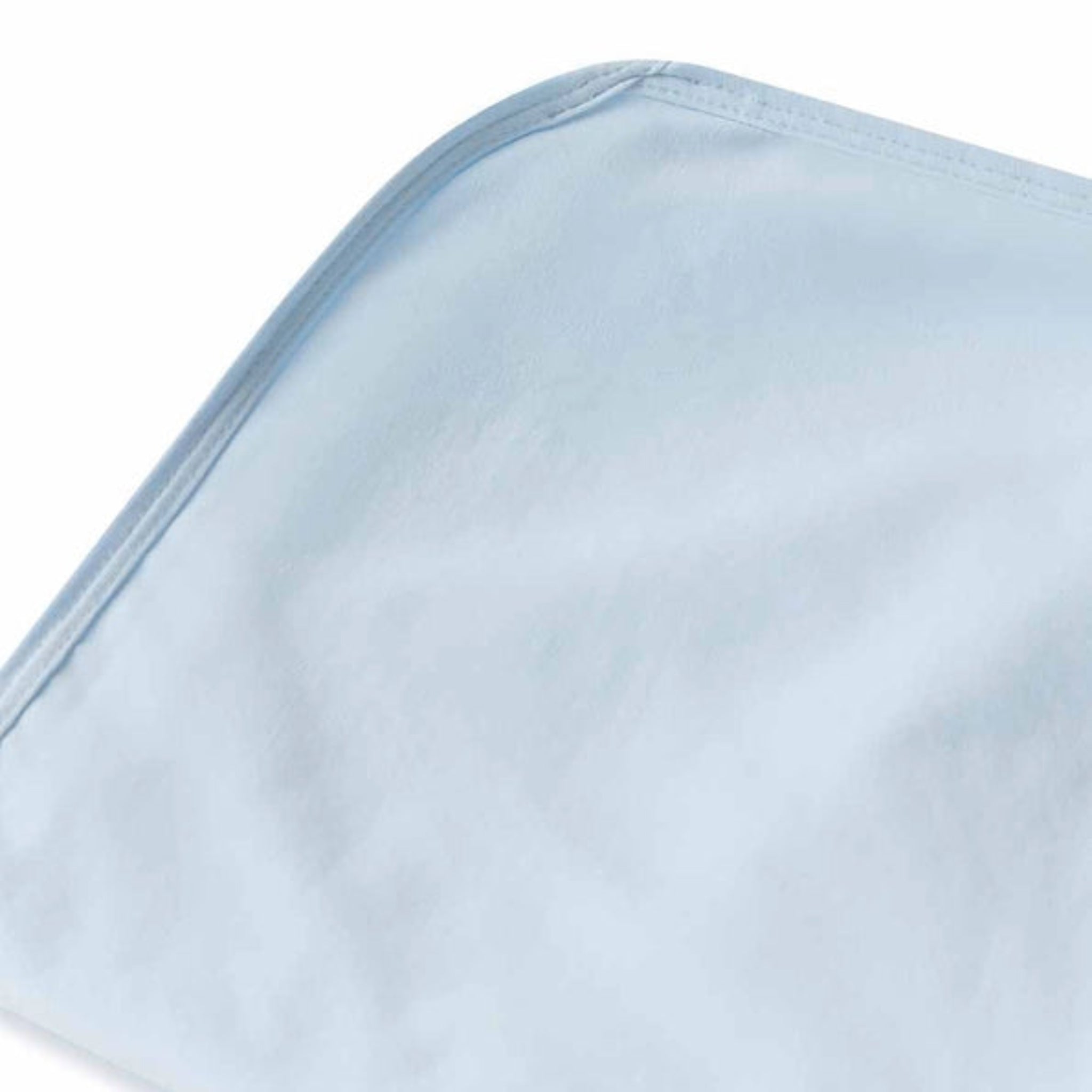 Baby Blue Organic Jersey Wrap & Beanie Set- Snuggle Hunny