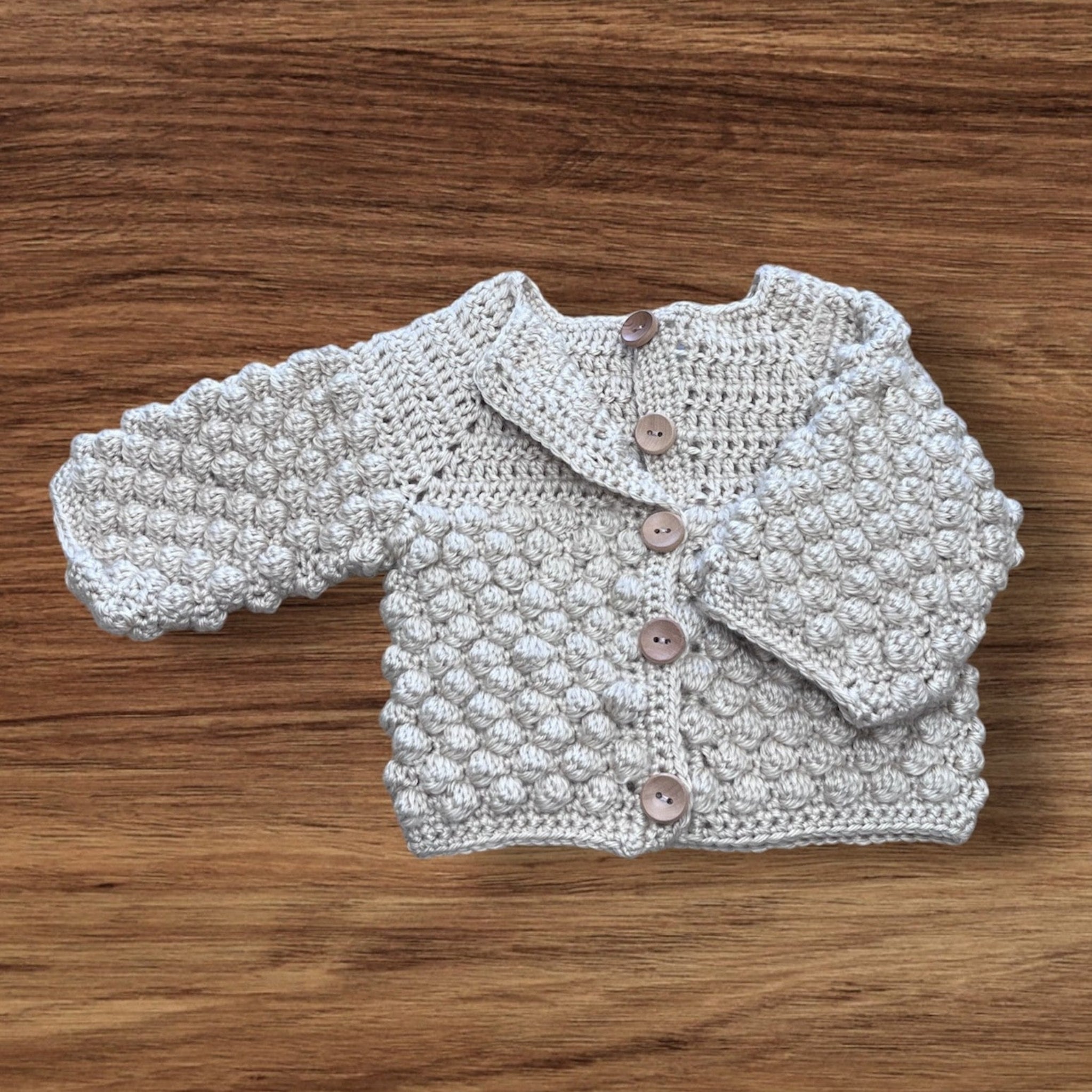 Baby Cardigan Oatmeal