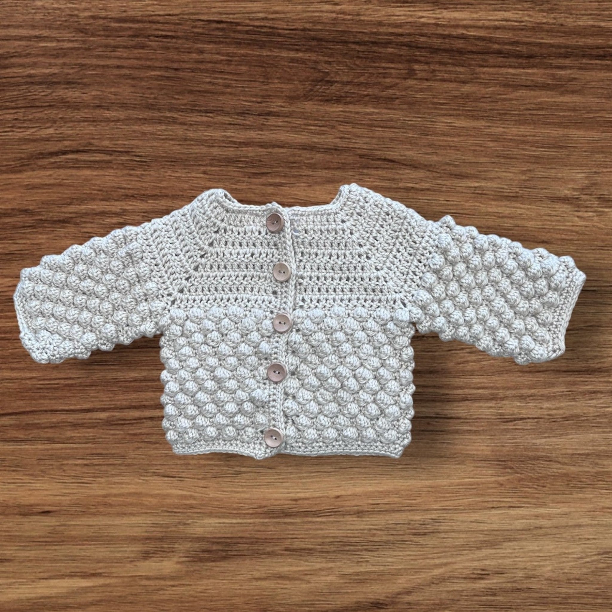 Baby Cardigan Oatmeal