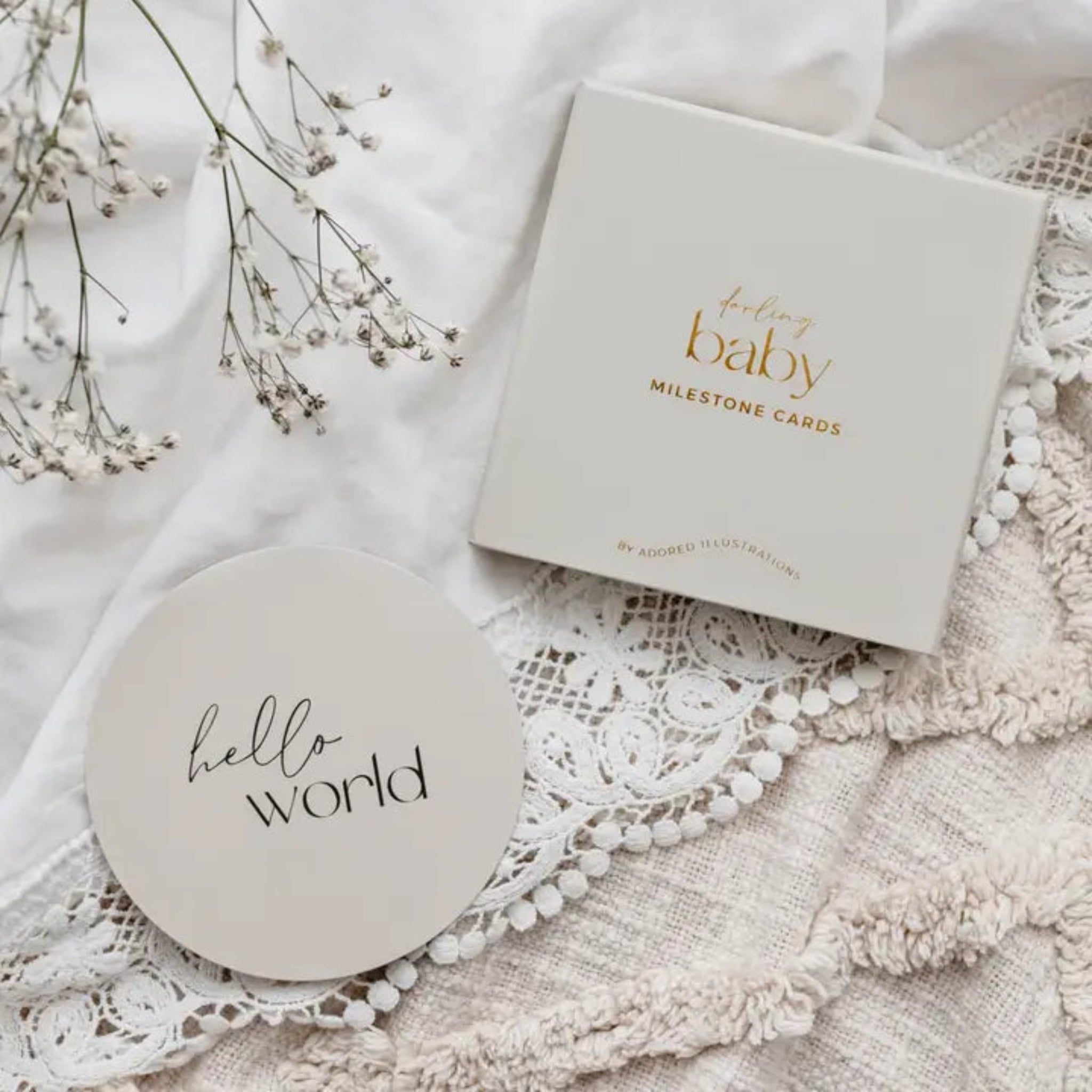 Baby Milestone Cards