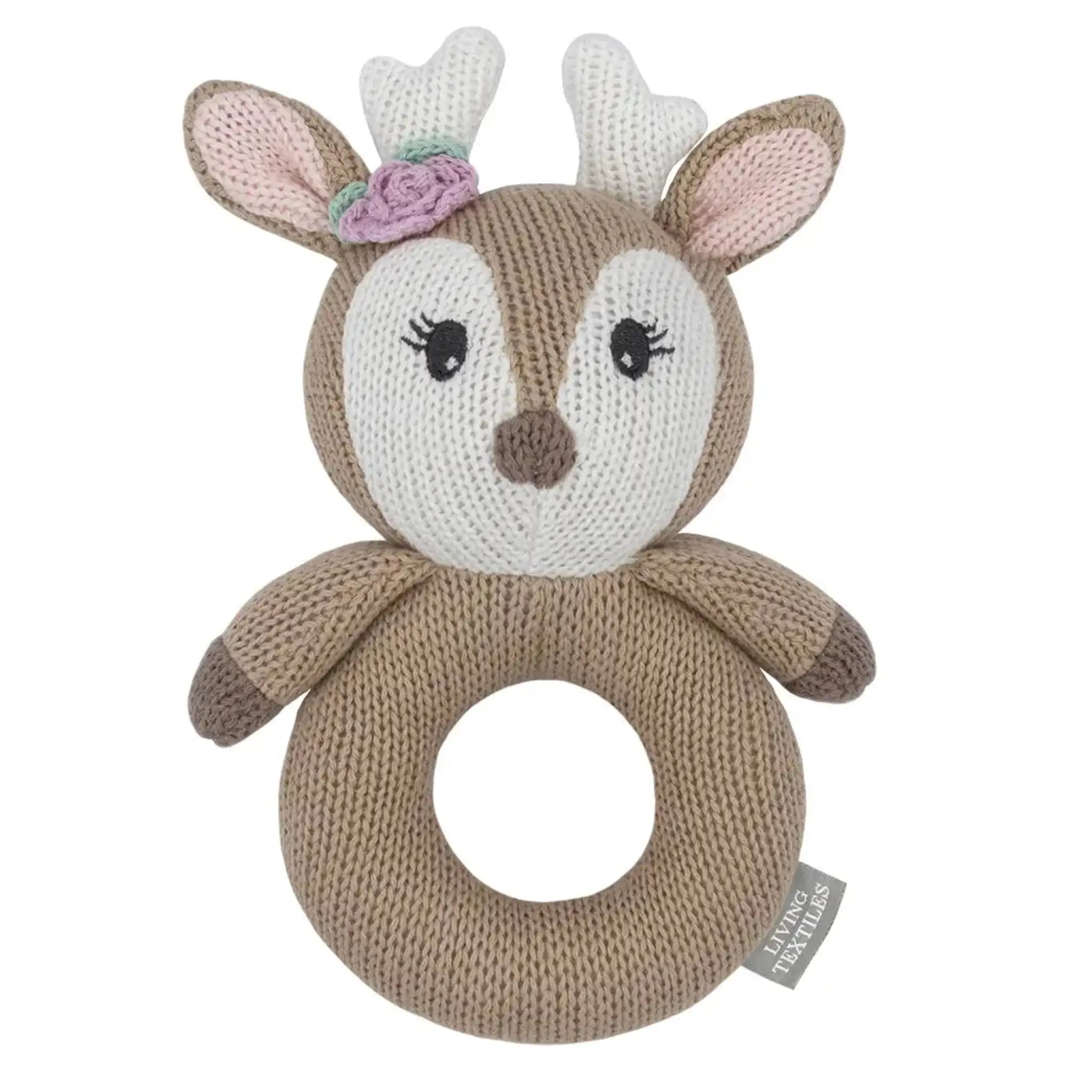 Baby Rattle Ava the Fawn