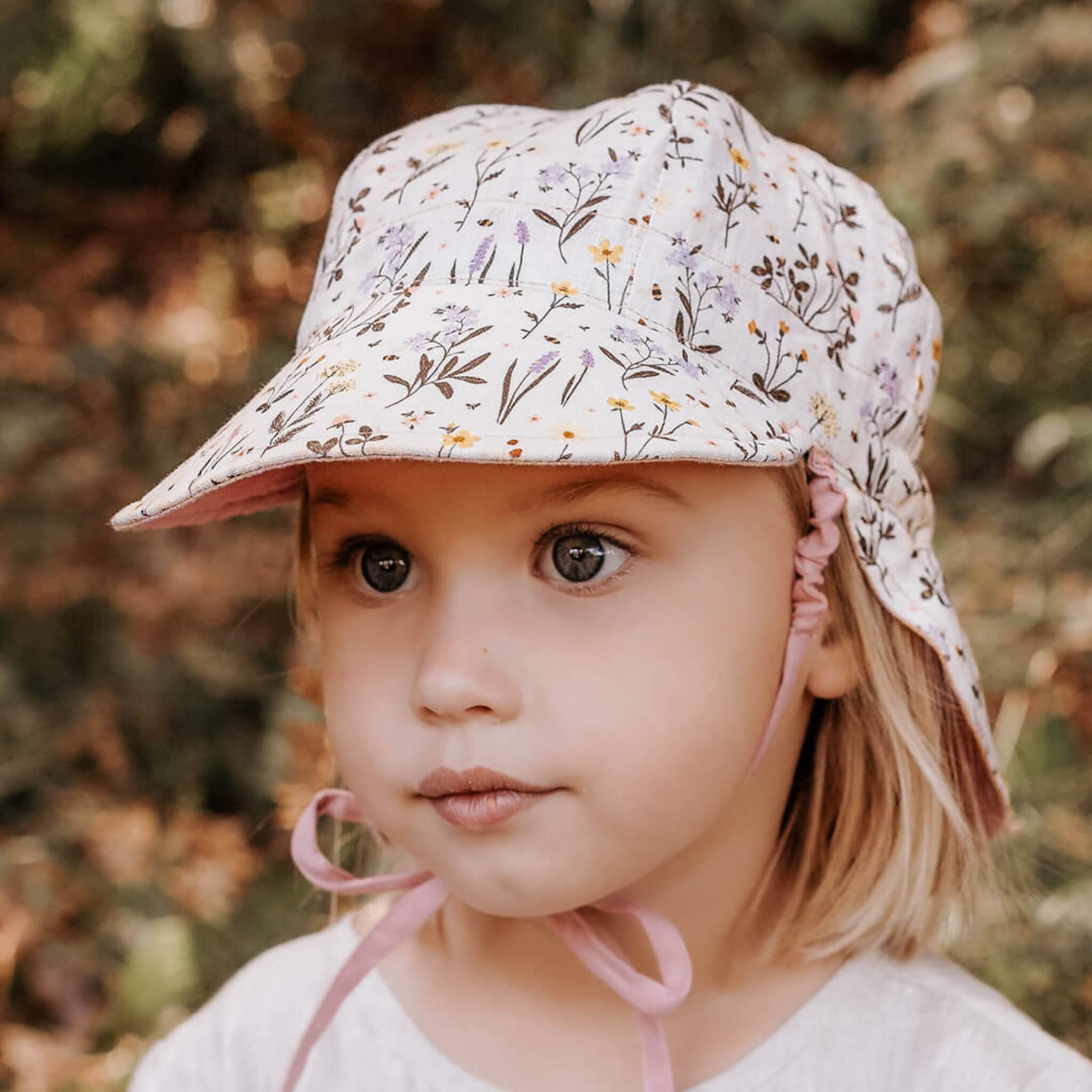 Baby Reversible Flap Hat Provence
