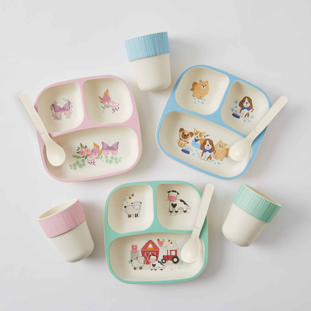 Bamboo Baby Dinner Set | Jiggle and Giggle