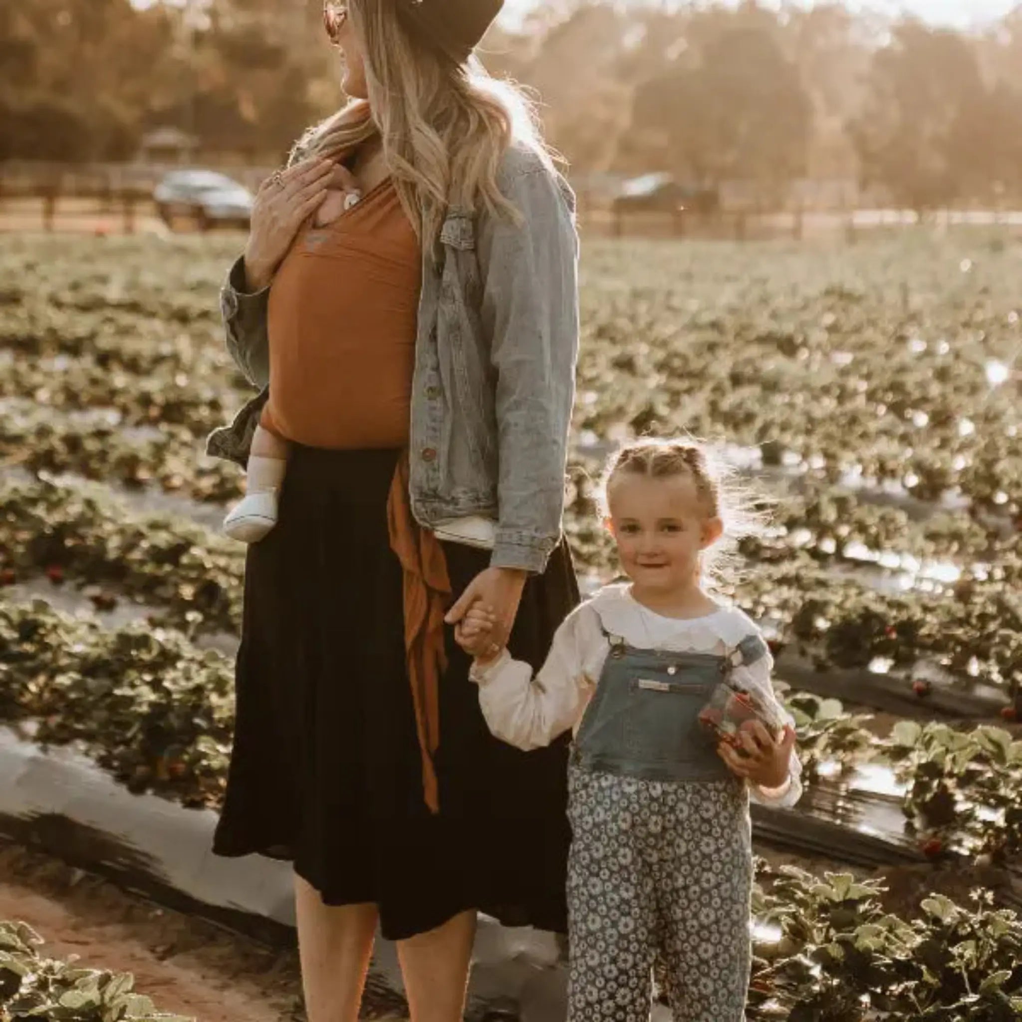 Bamboo Baby Wrap Carrier | Soft & Adjustable Baby Wrap