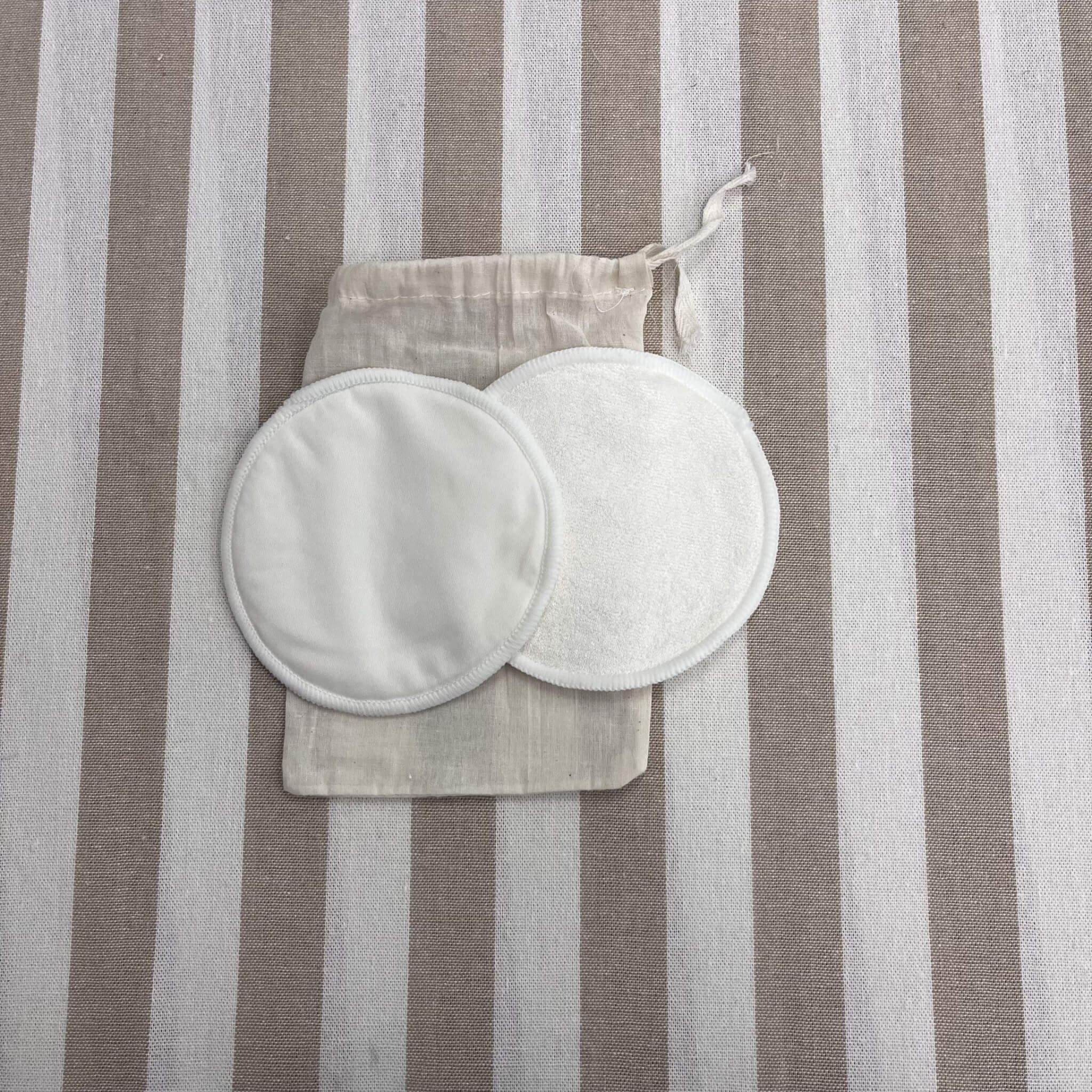 Bamboo Reusable Breast Pads Cream