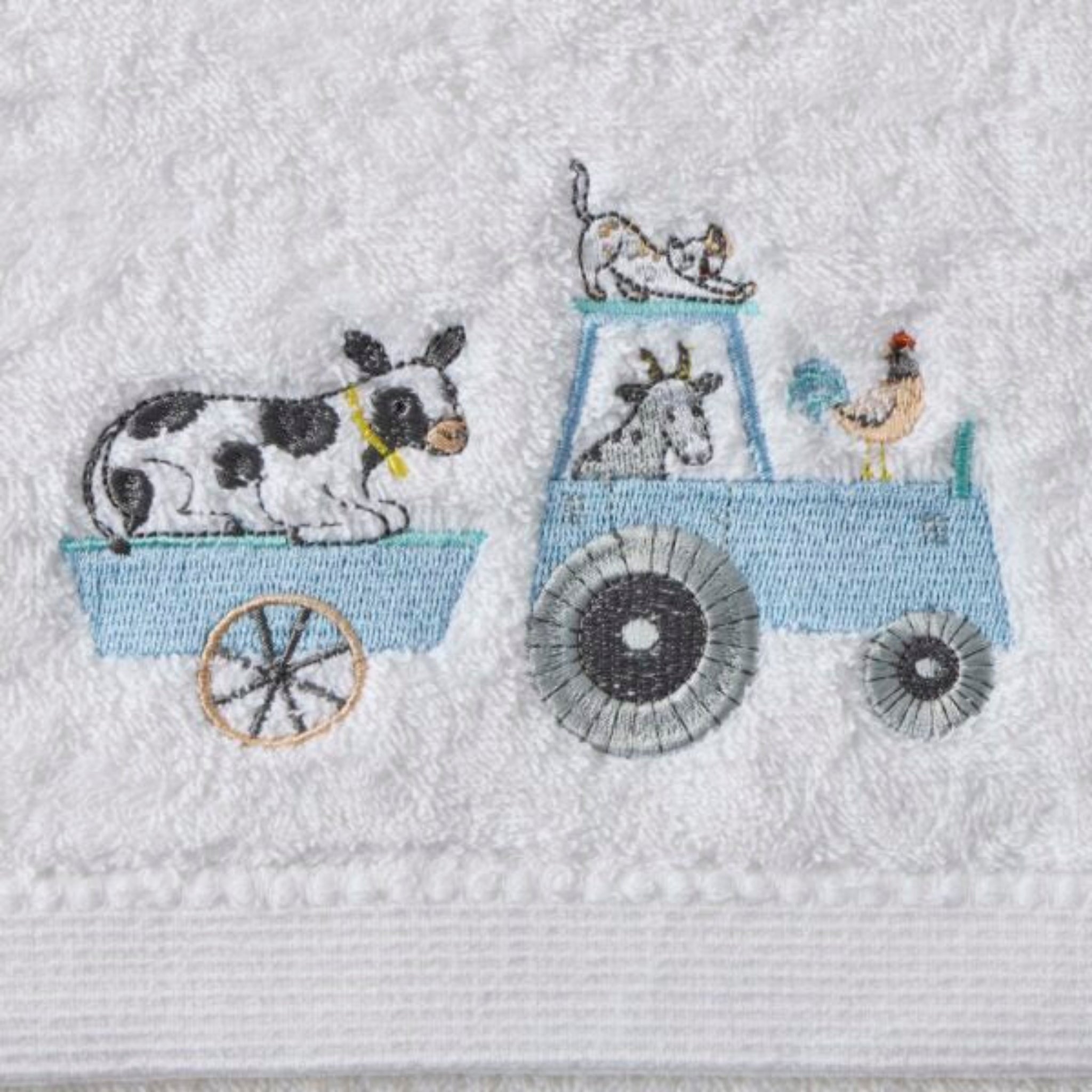 Bath Towel Set Farm Fun