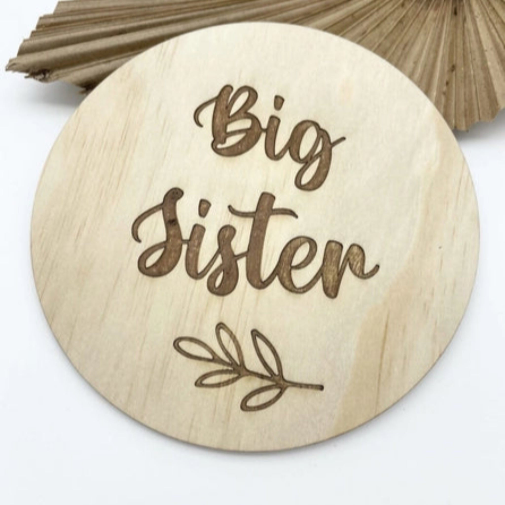 Big Sister Announcement Disc-Timber Tinkers