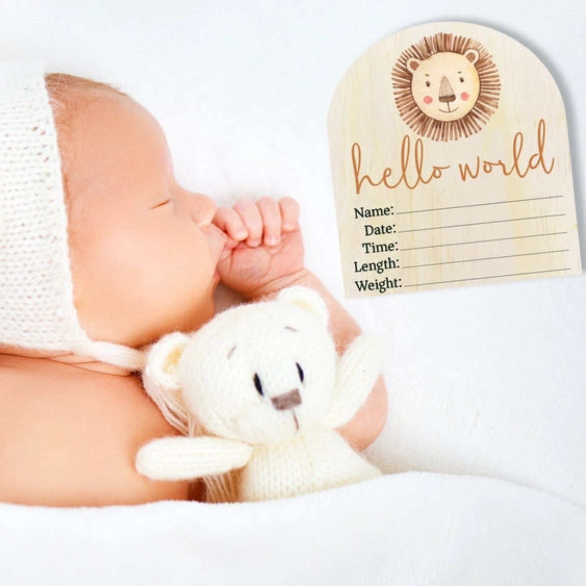 Birth Announcement Disc