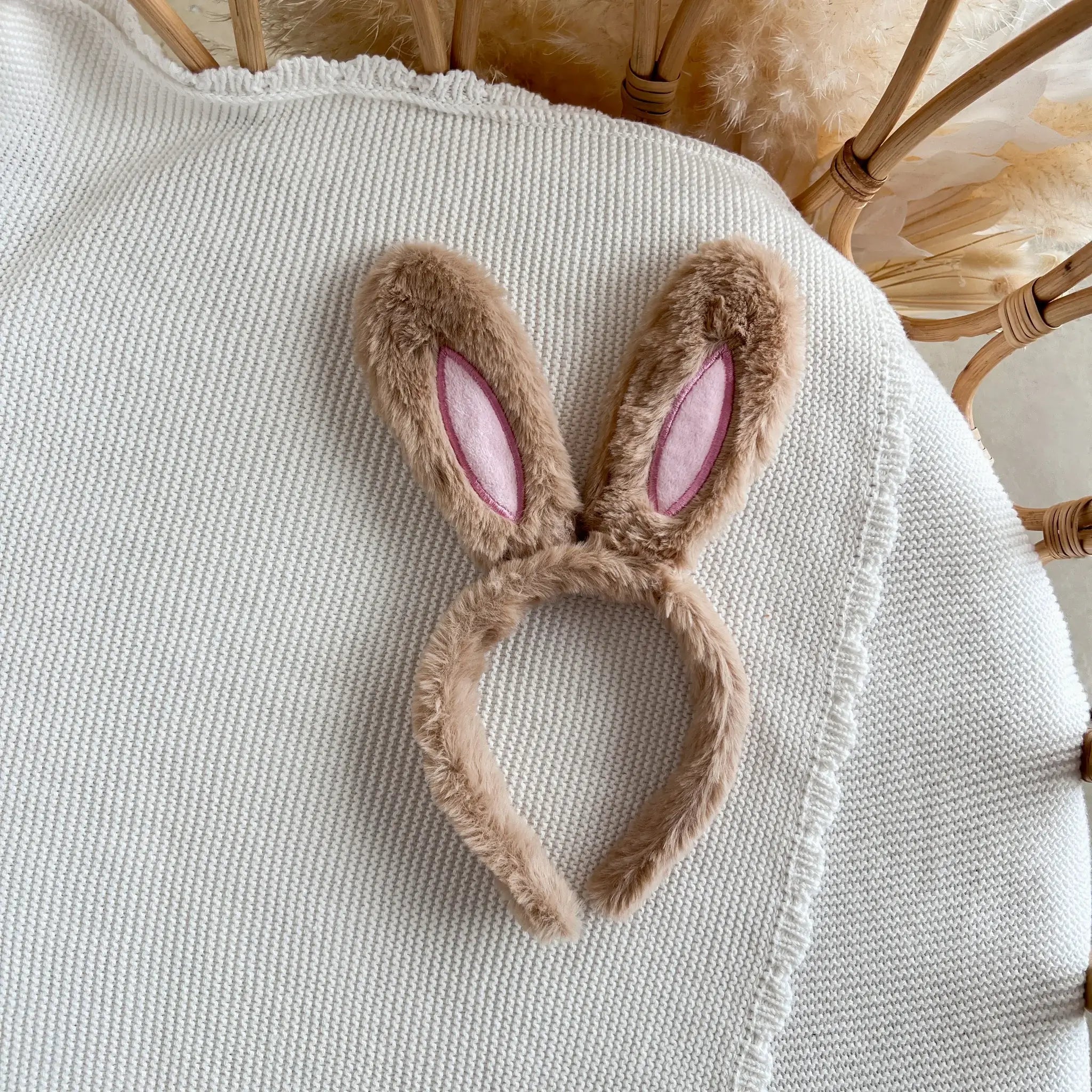 Blossom & Pear Easter Bunny Ear Headband | Soft Bunny Ears for Kids