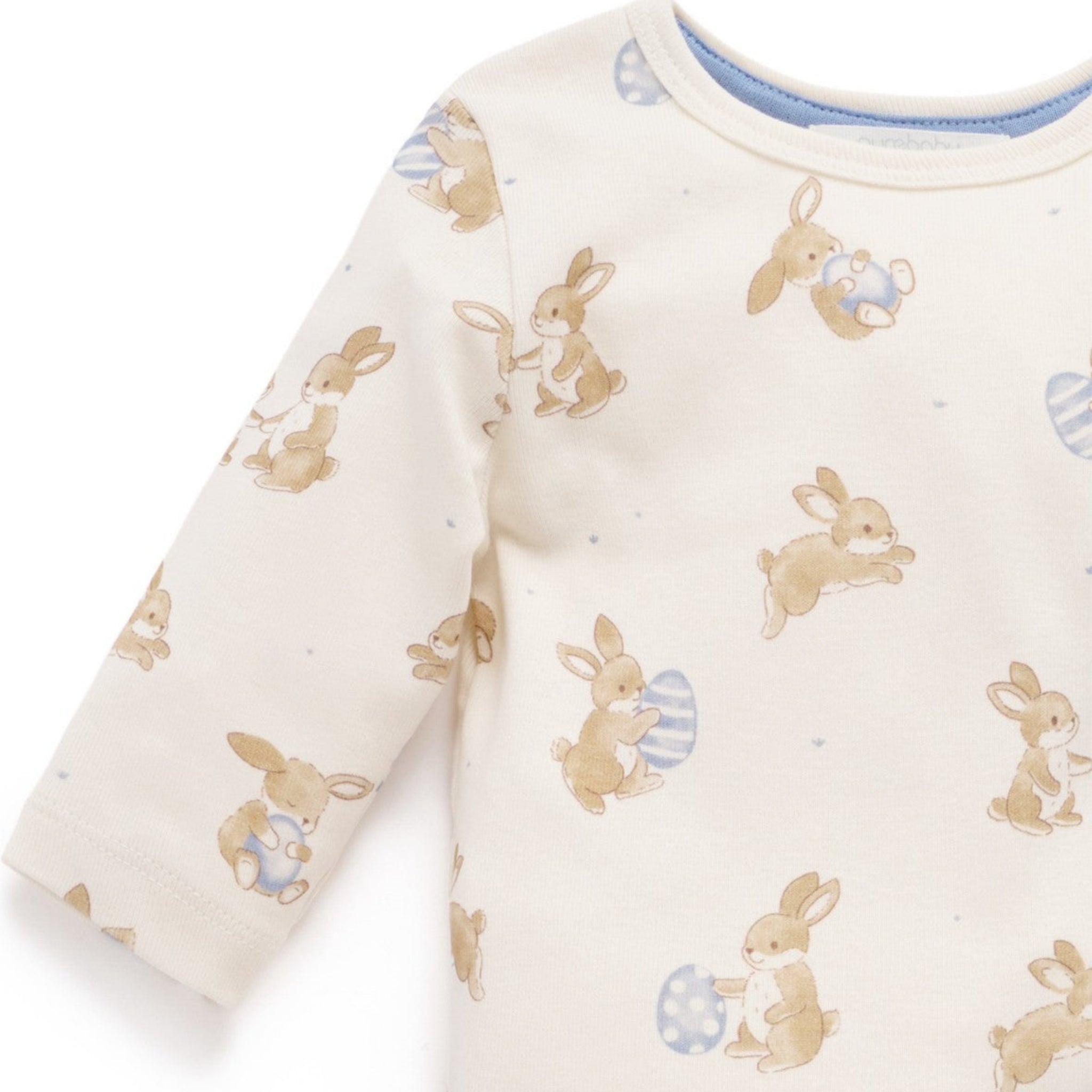Bunny Denim Overall Set 