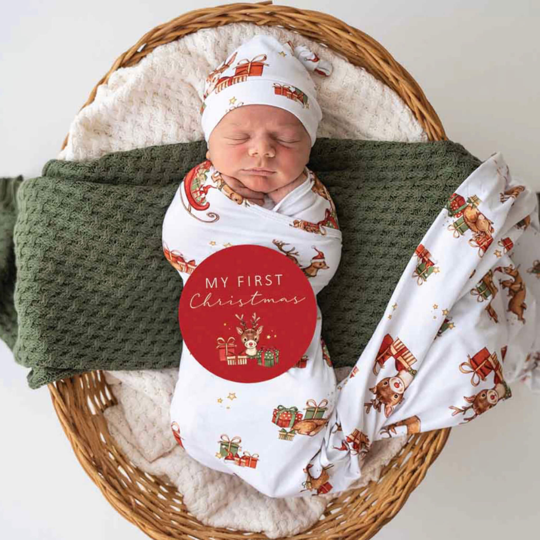 Christmas Jersey Wrap Set & Milestone cards