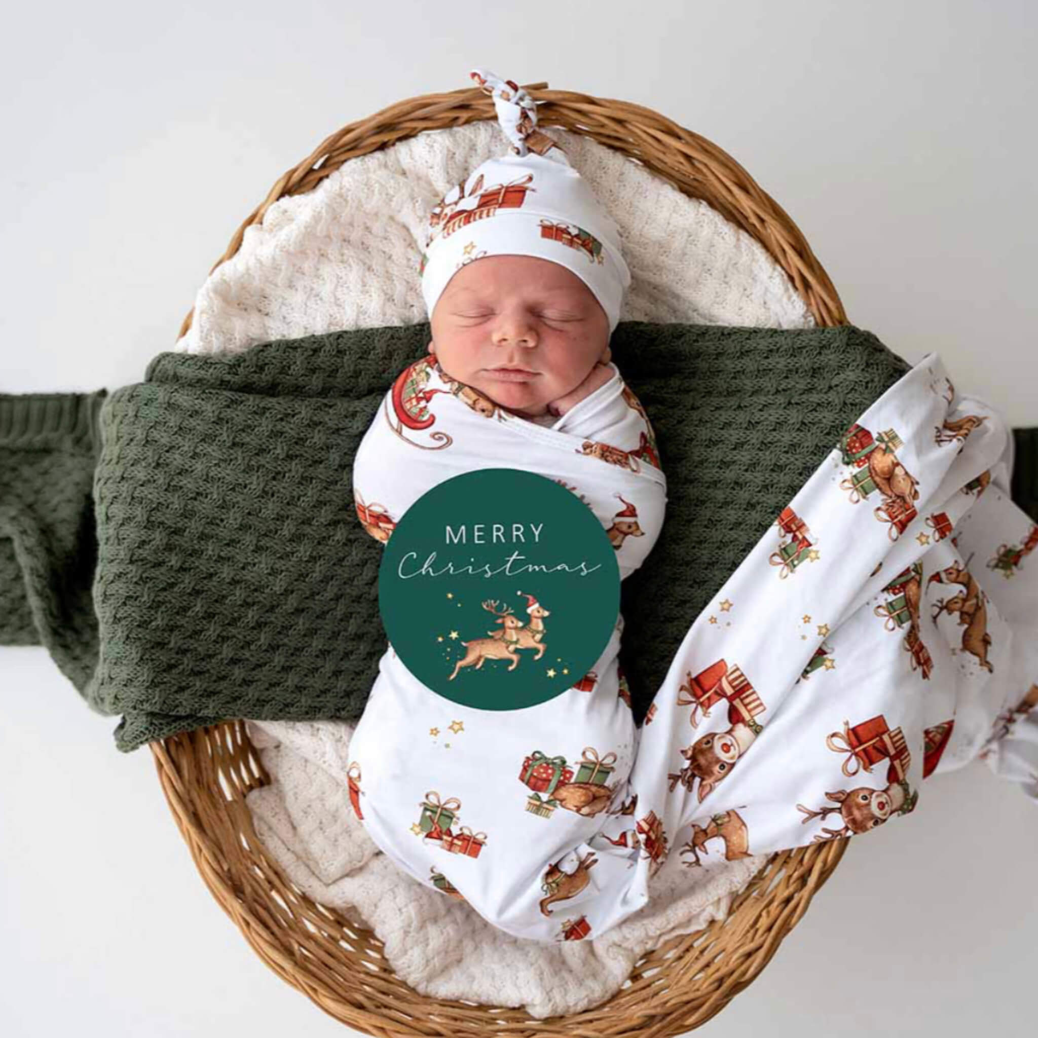 Christmas Jersey Wrap Set & Milestone cards