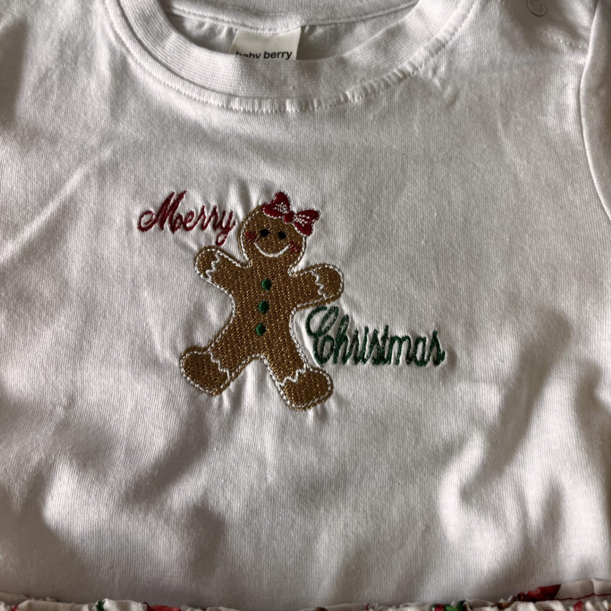Christmas outfit Ginger bread Girl