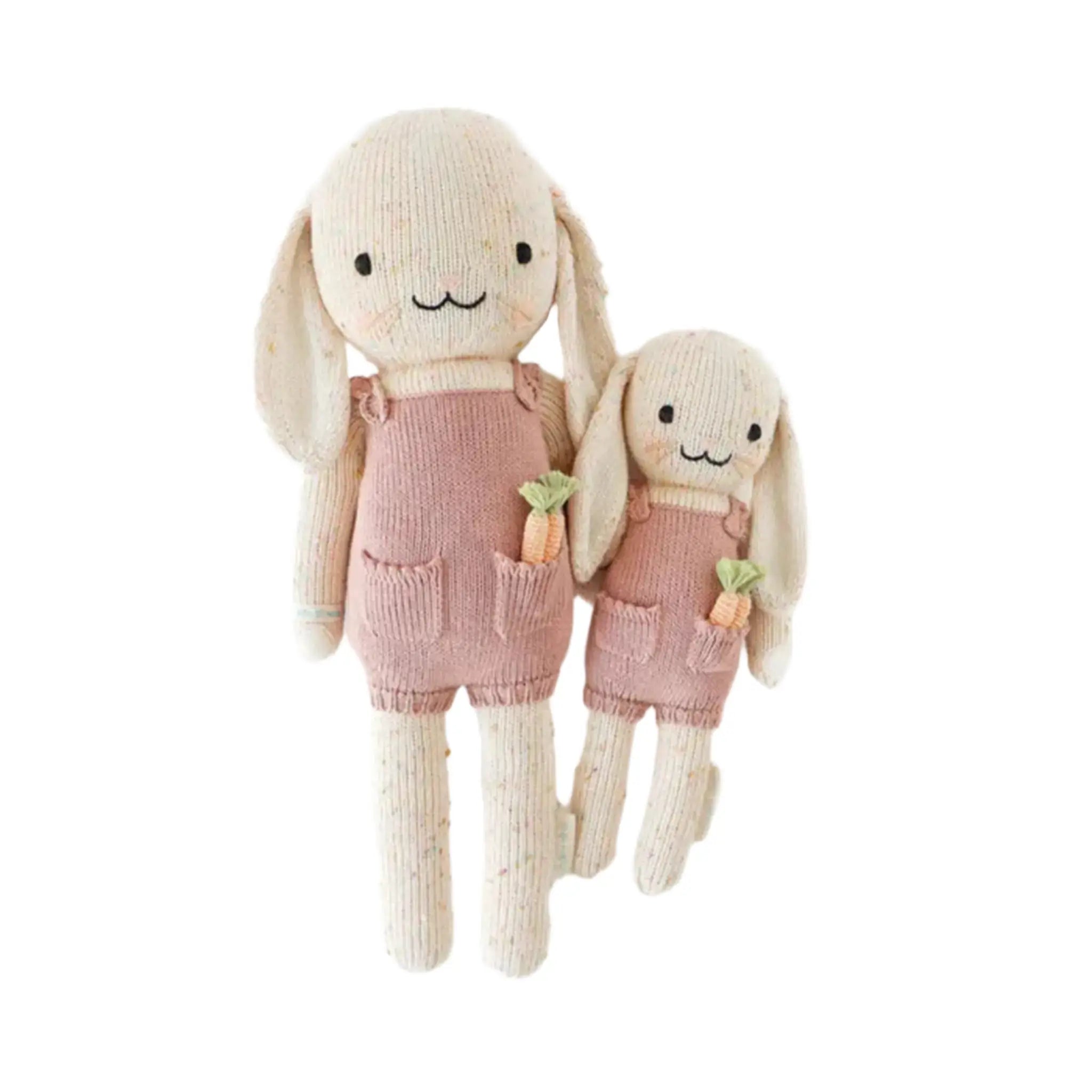 Harper bunny doll hand knitted 