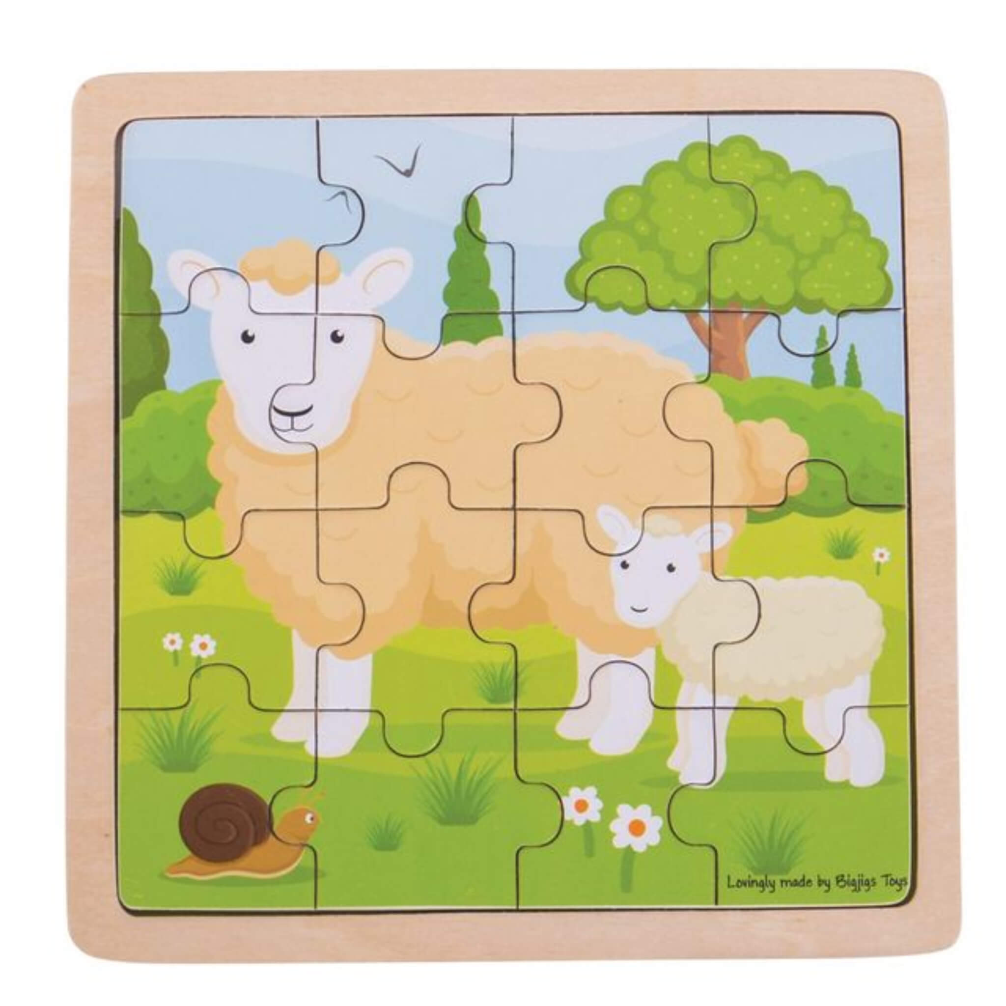 Farmyard Wooden Puzzle Collection 