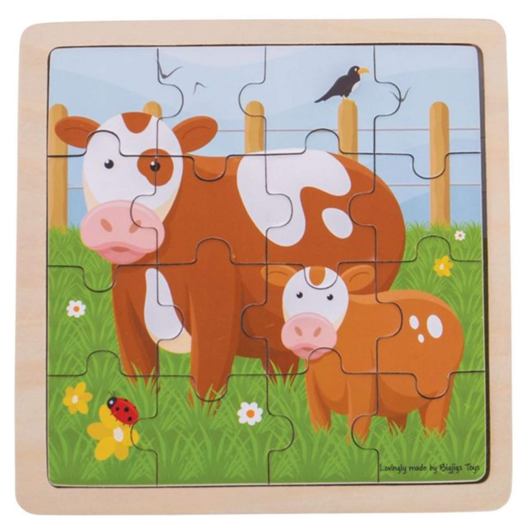 Farmyard Wooden Puzzle Collection 