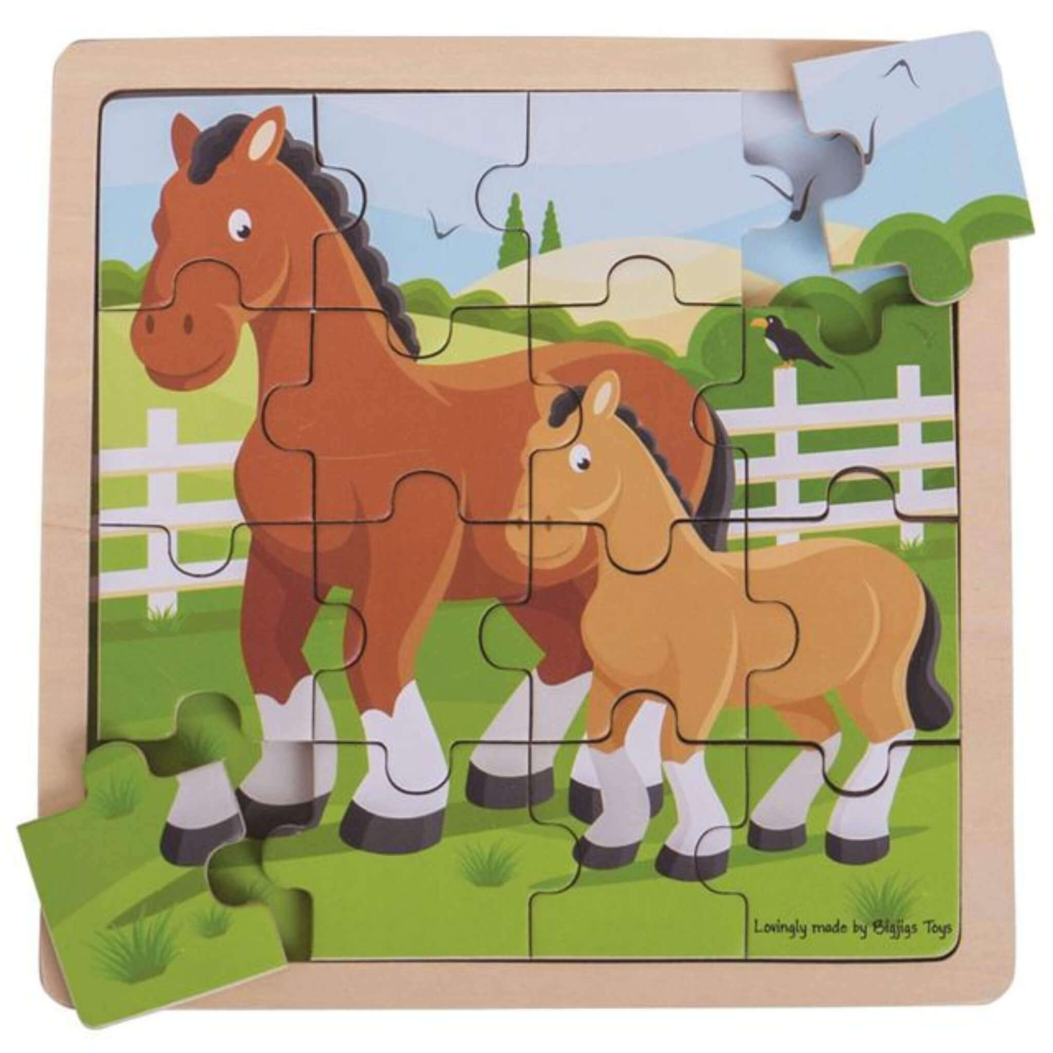 Farmyard Wooden Puzzle Collection 