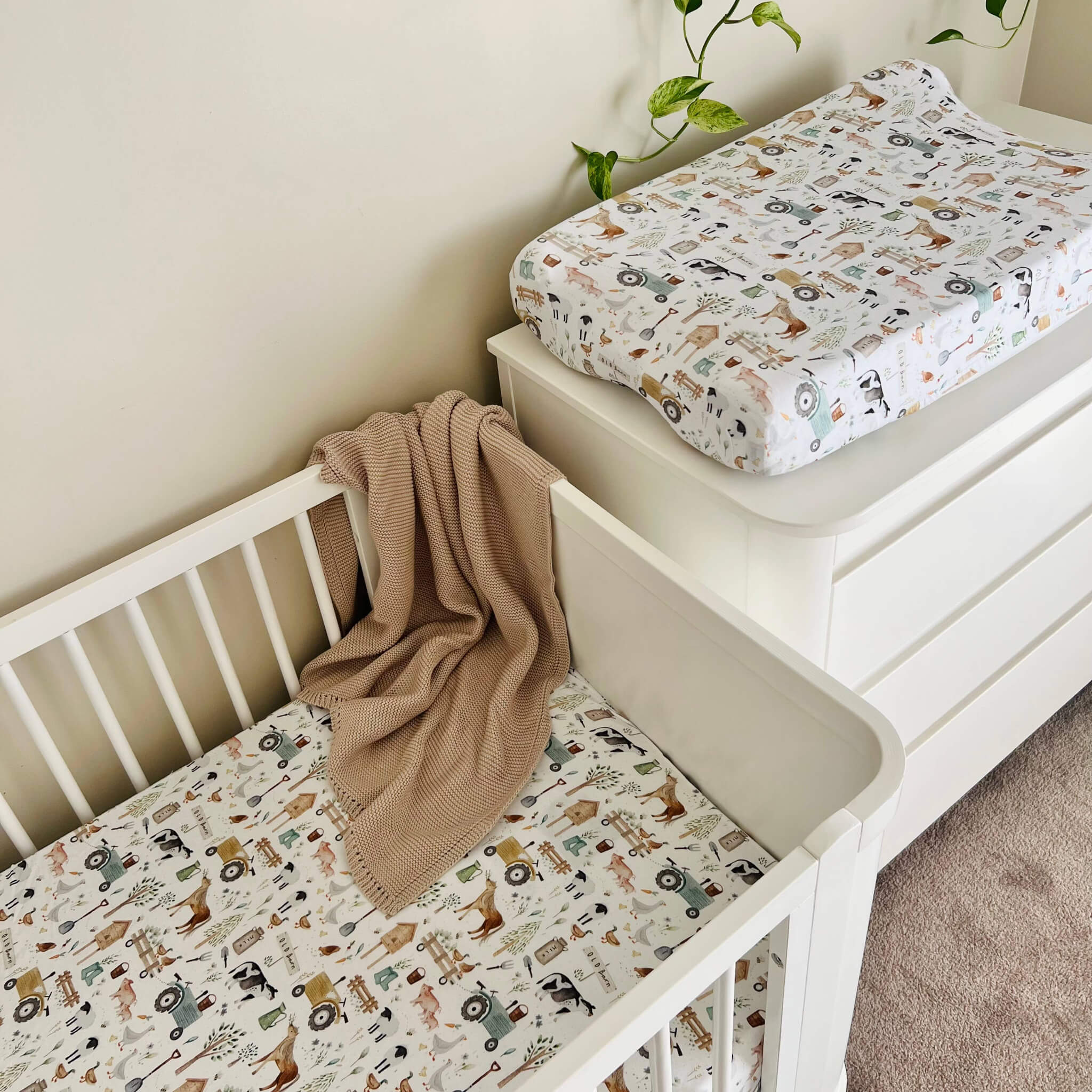 Fitted Cot Sheet Fam Life
