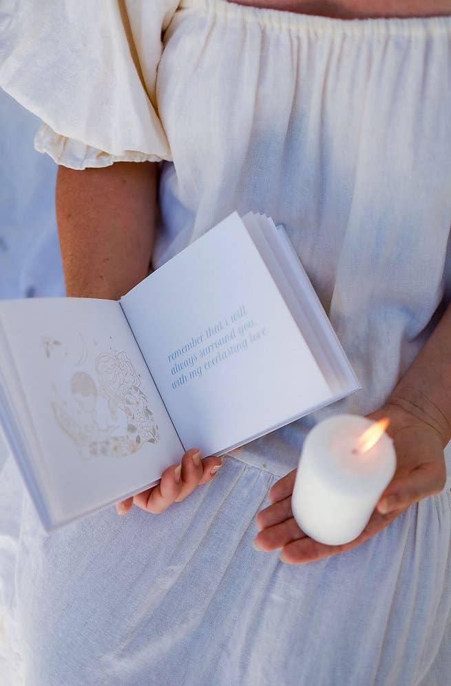 For My Little Moonflower | Children’s Memorial Book of Love & Remembrance