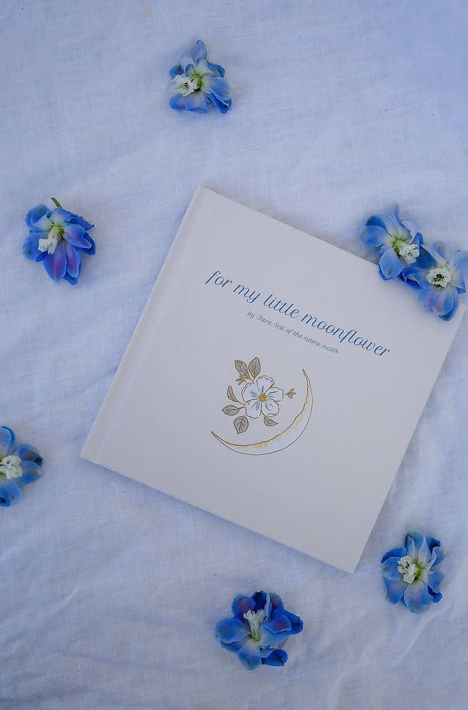 For My Little Moonflower | Children’s Memorial Book of Love & Remembrance