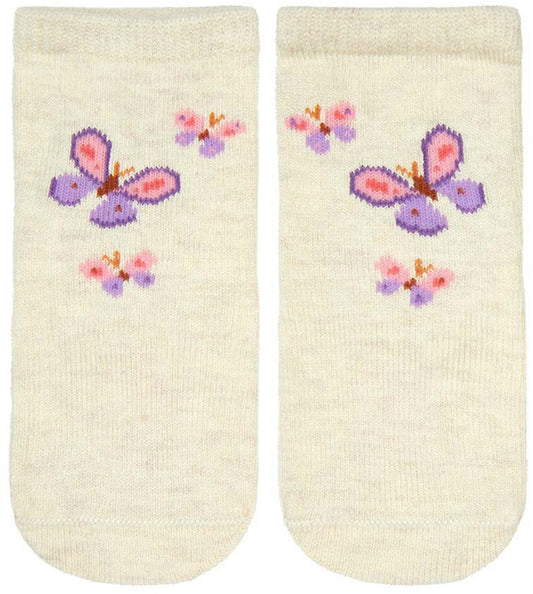 Butterfly Bliss Organic Ankle Socks- Toshi