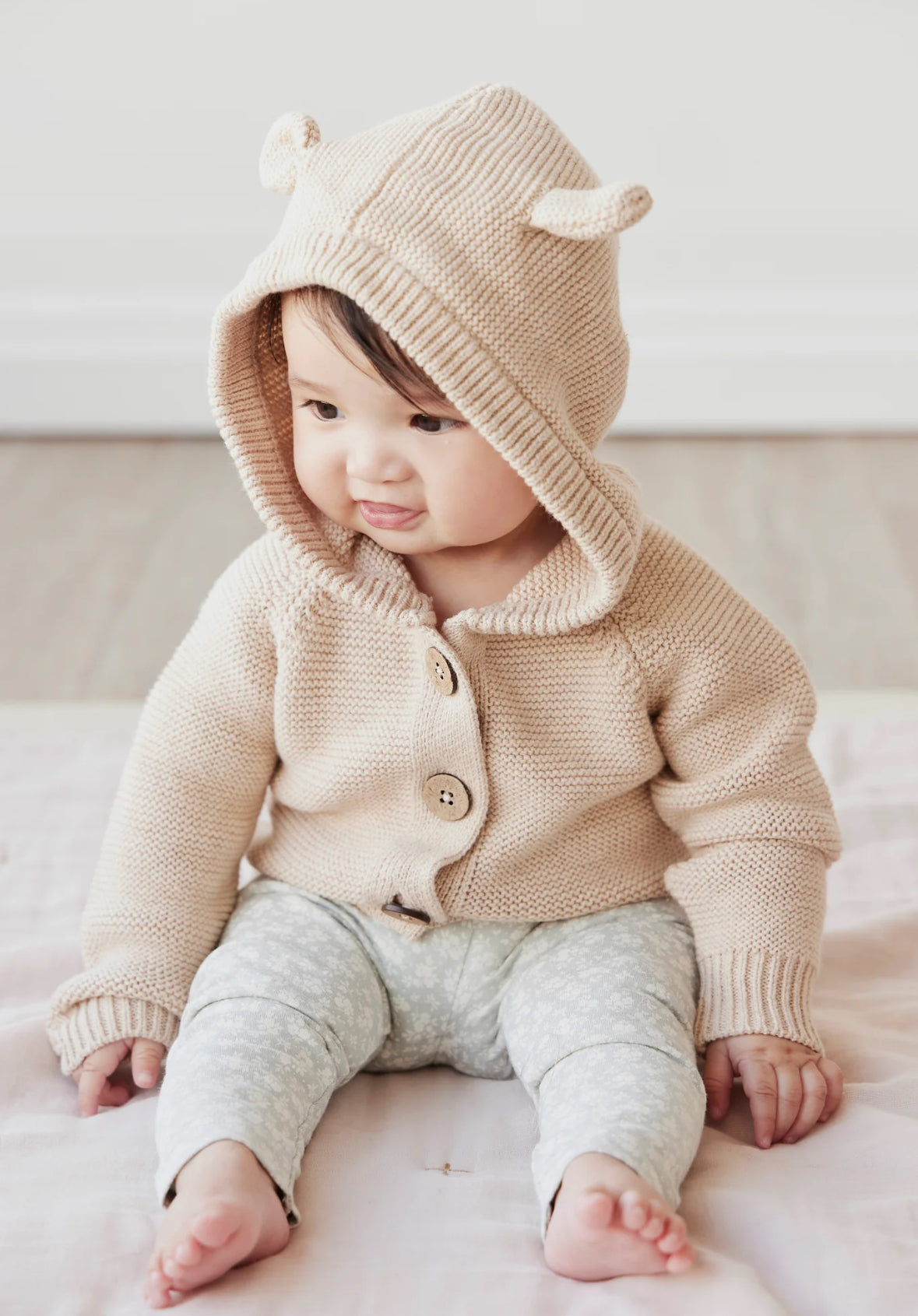 Jack Cardigan-Oatmeal Marle-Jamie Kay