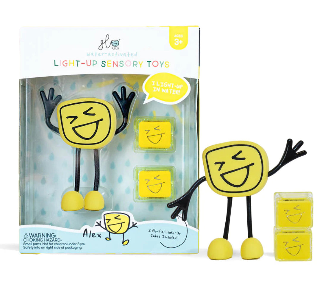 Glo Pals Character|Water activities light up Character cubes