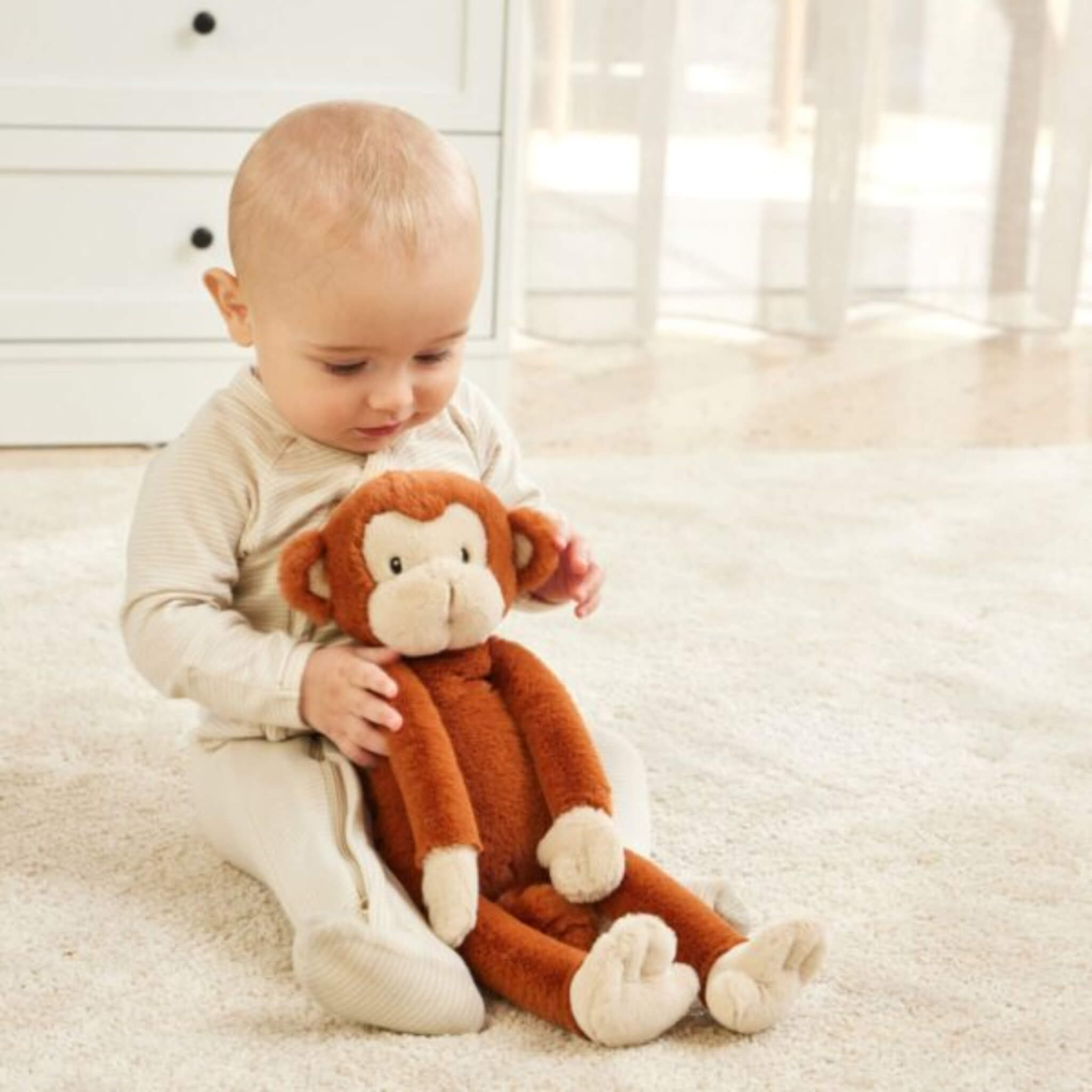 Gigi the Monkey – Soft Plush Toy for Babies & Kids