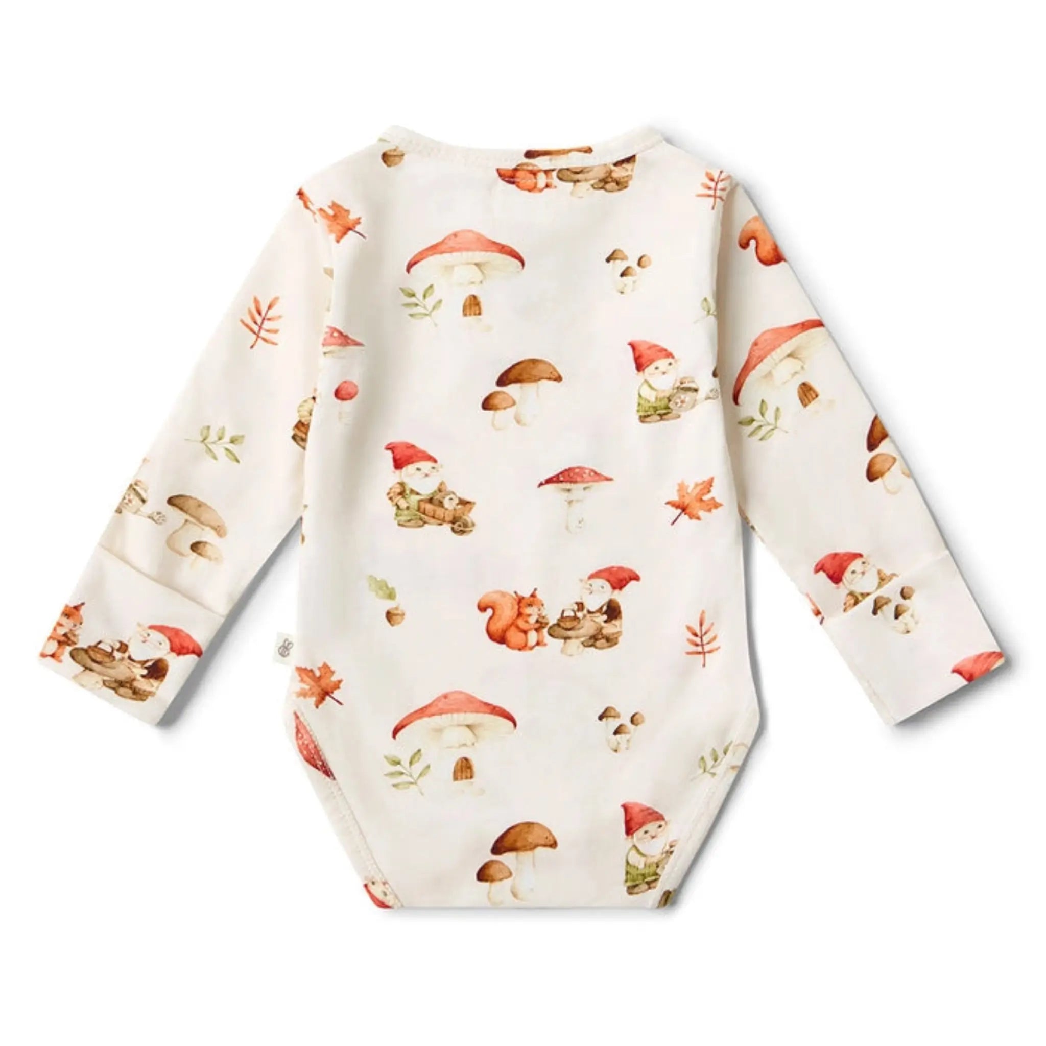 Gnomes Organic Baby Bodysuit | Snuggle Hunny