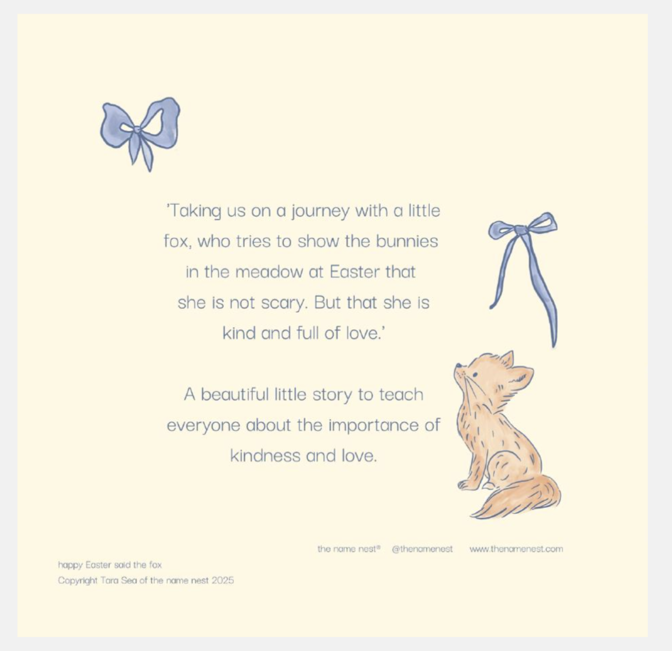 Happy Easter Said the Fox | Children’s Storybook on Kindness & Love