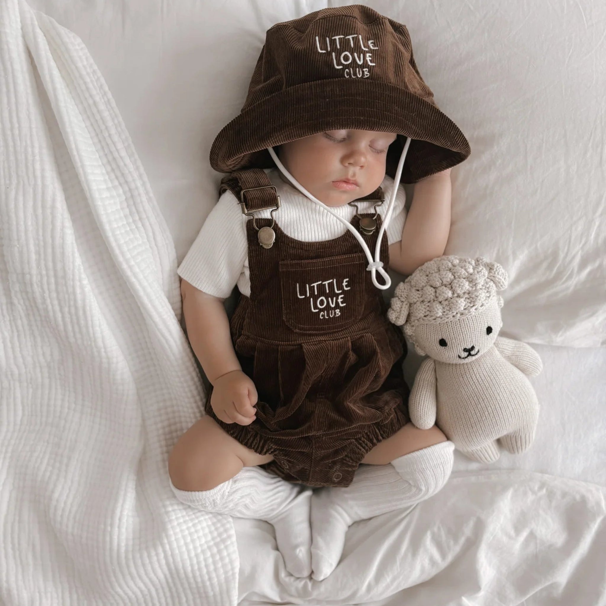 'Little Love Club' Corduroy Overalls | Blossom and Pear
