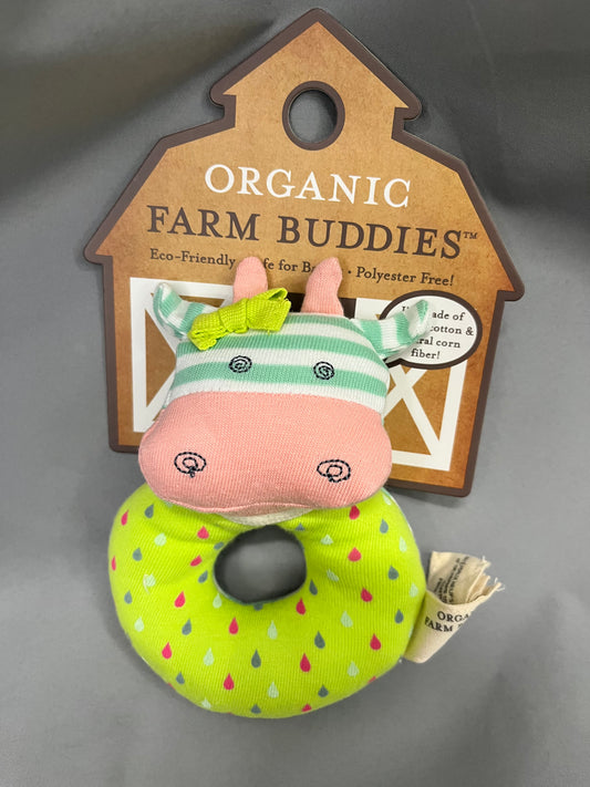 Organic Rattle Belle the Cow -Artiwood