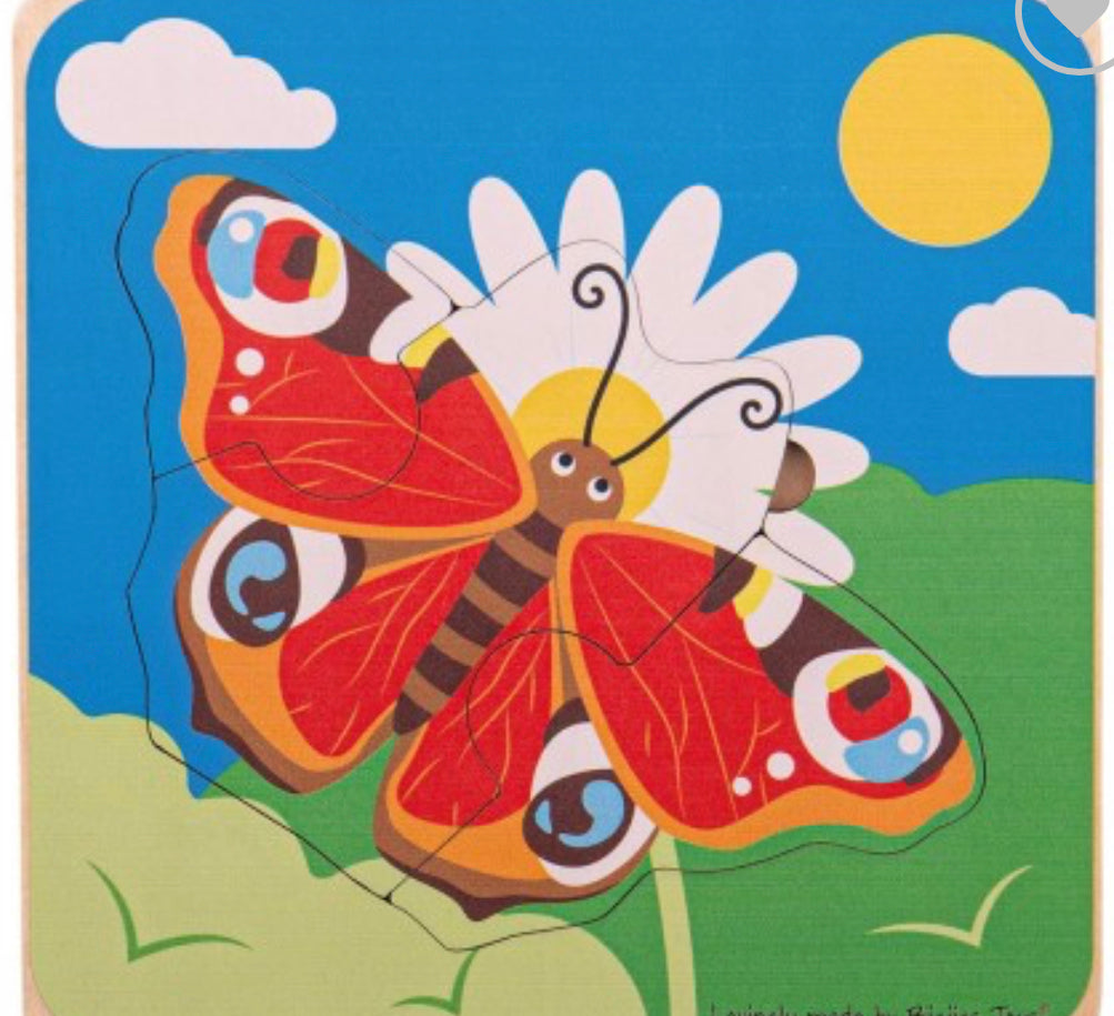 Butterfly - Wooden Puzzle