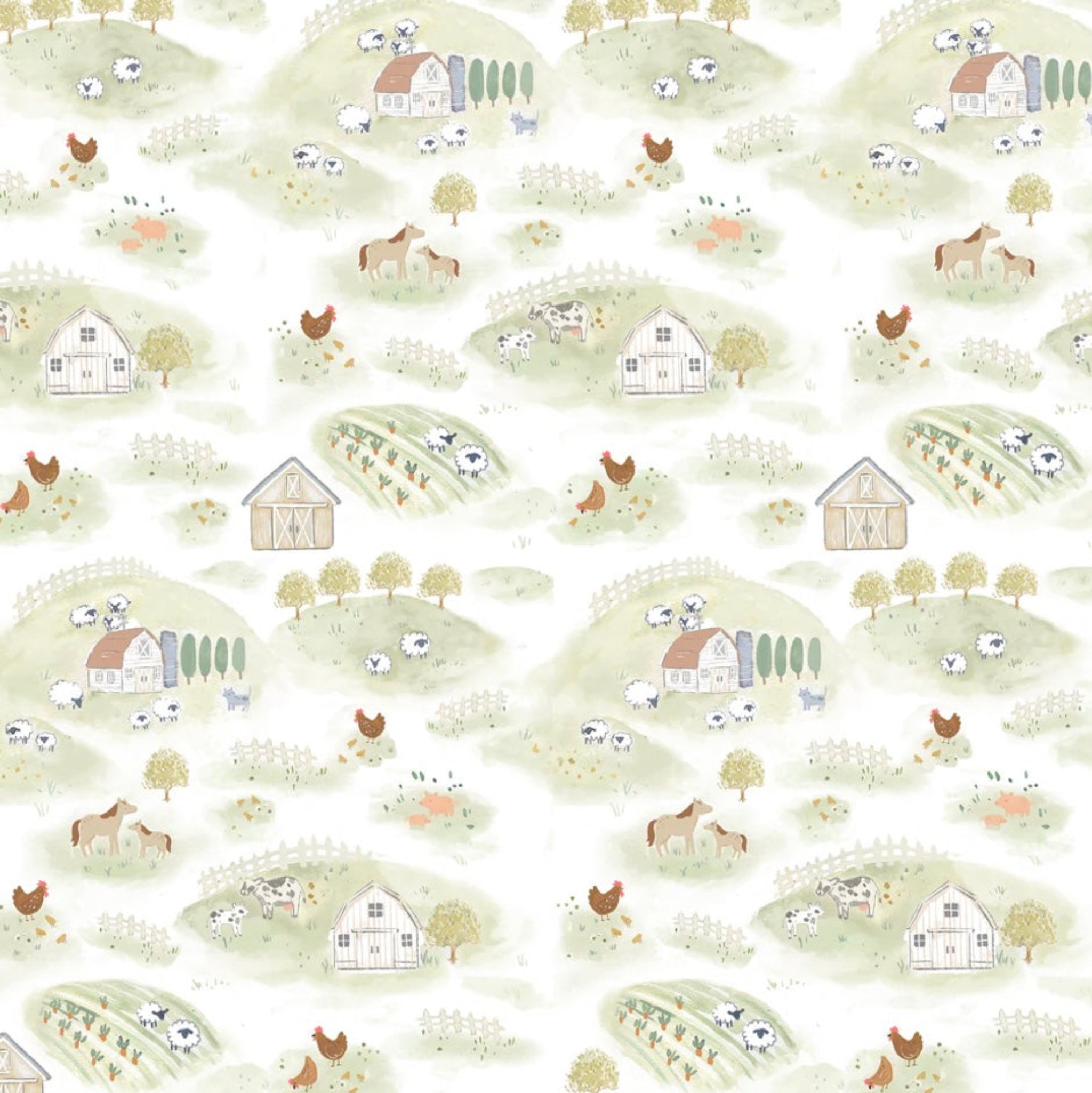 Future Farmer Jersey Cotton Swaddle-Little Windmill Clothing