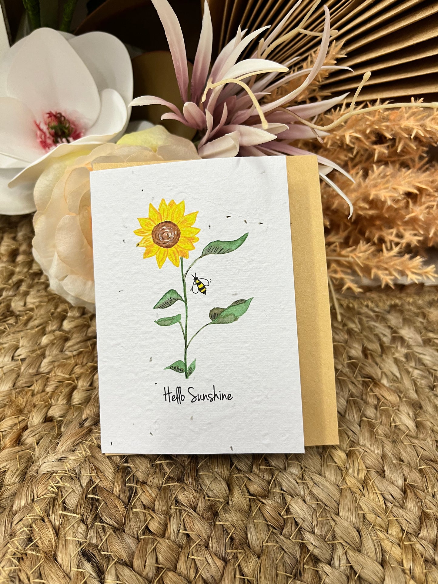Sunshine Mini Collection Plantable Card-Hello Petal
