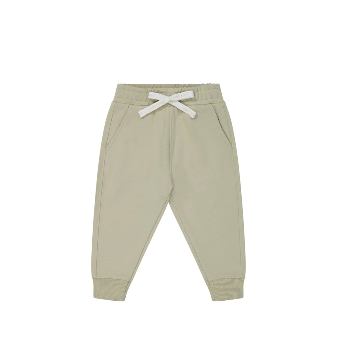 Organic Cotton Jalen Track Pants- Honeydew- Jamie Kay