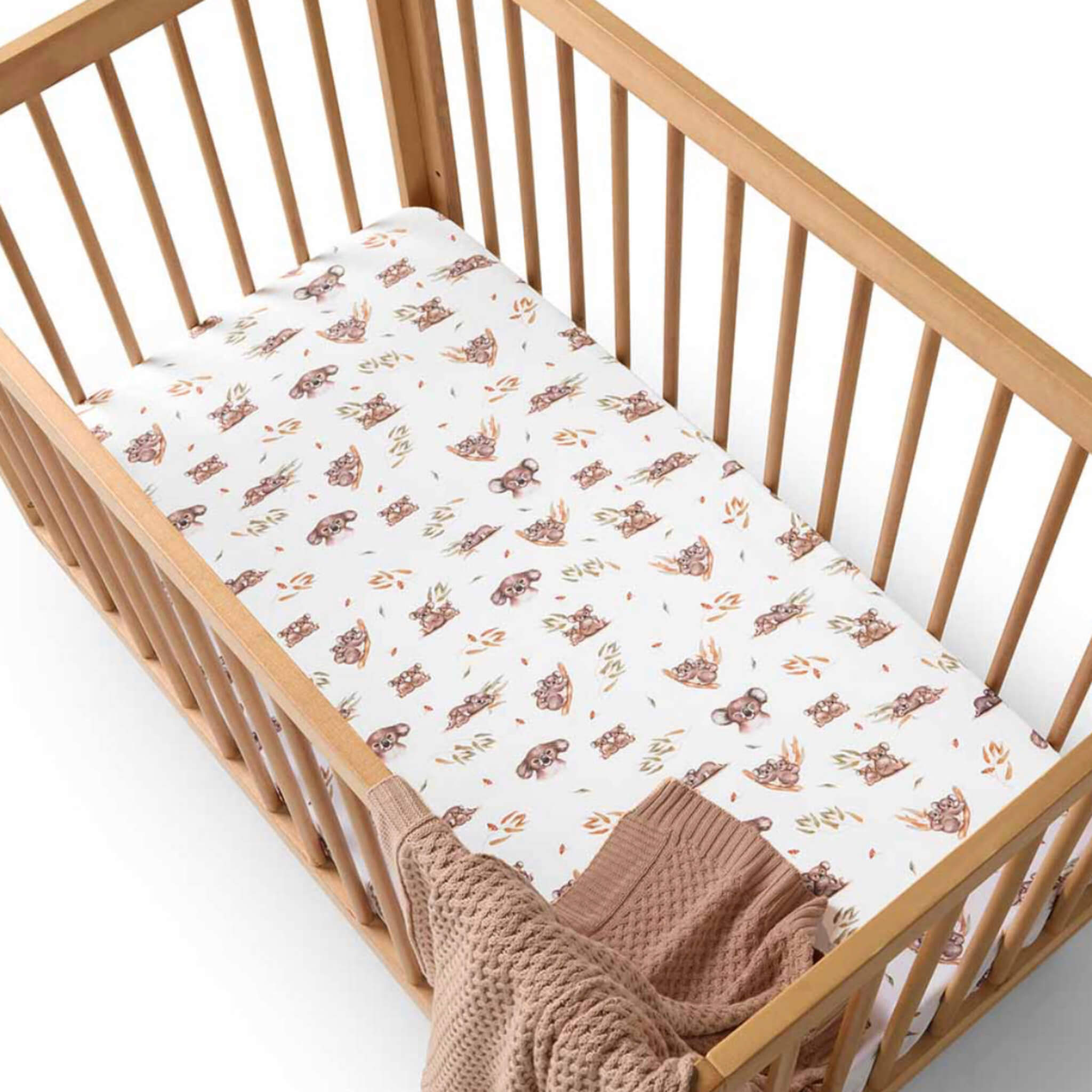 Koala Organic Fitted Sheet