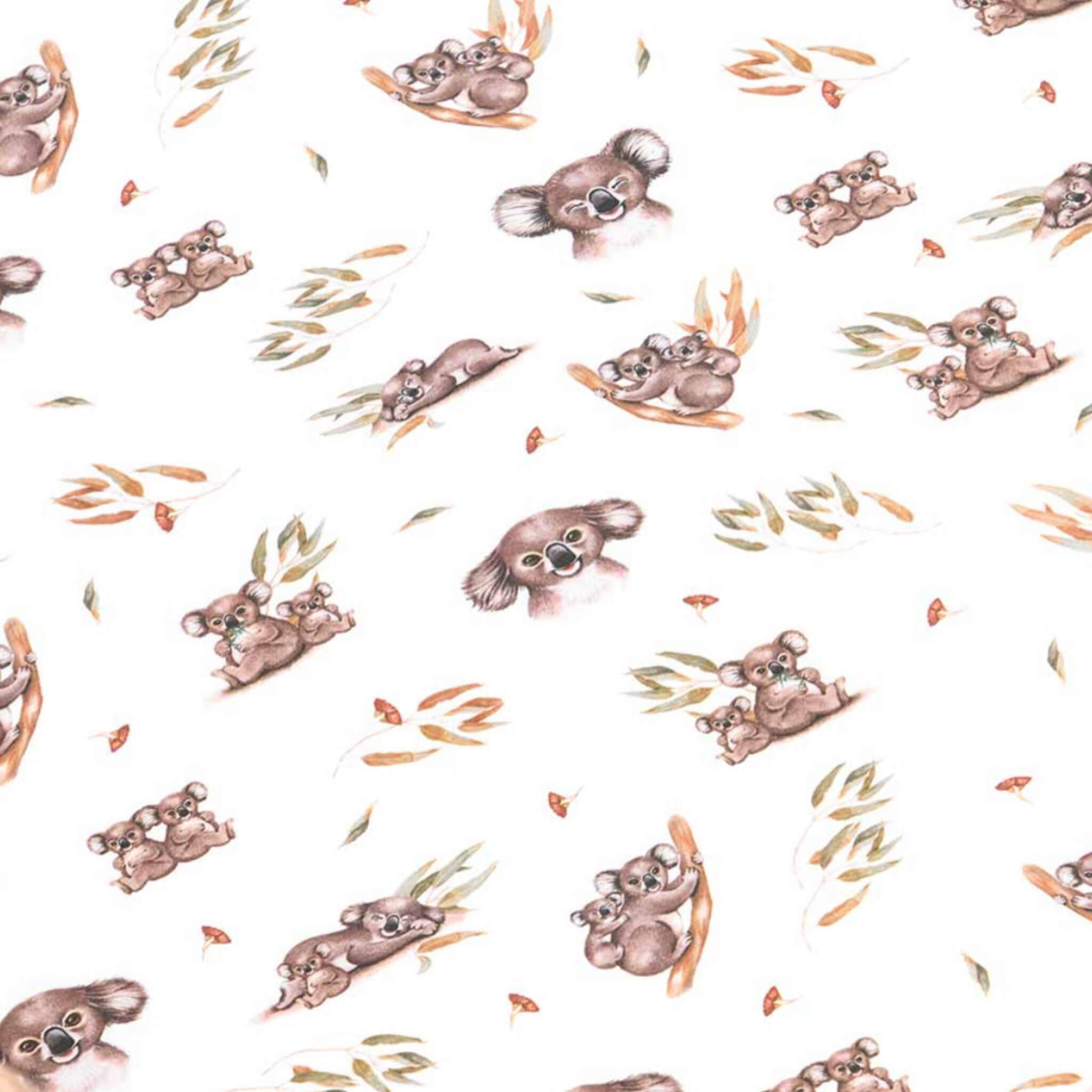 Koala Organic Fitted Sheet