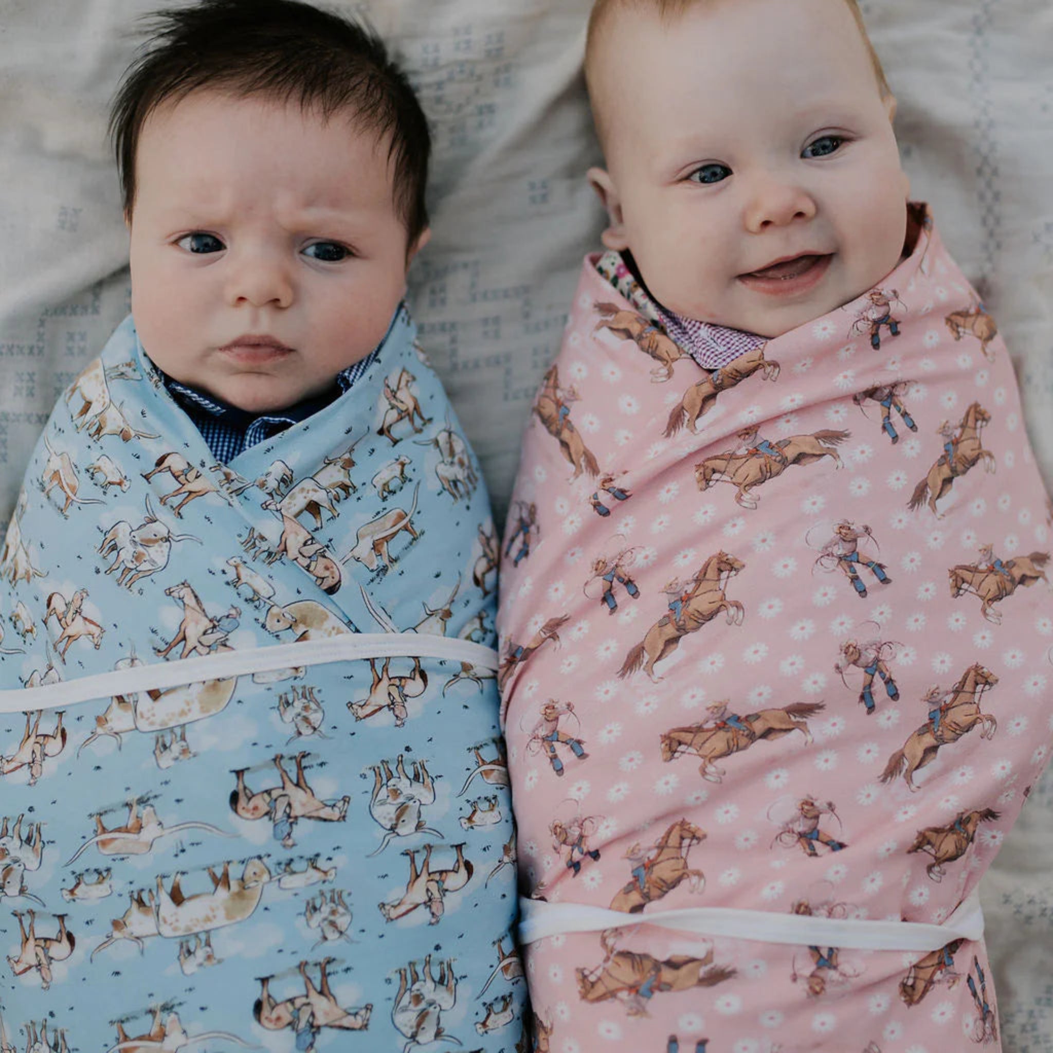 Cowgirl Heart Cotton Jersey Wrap