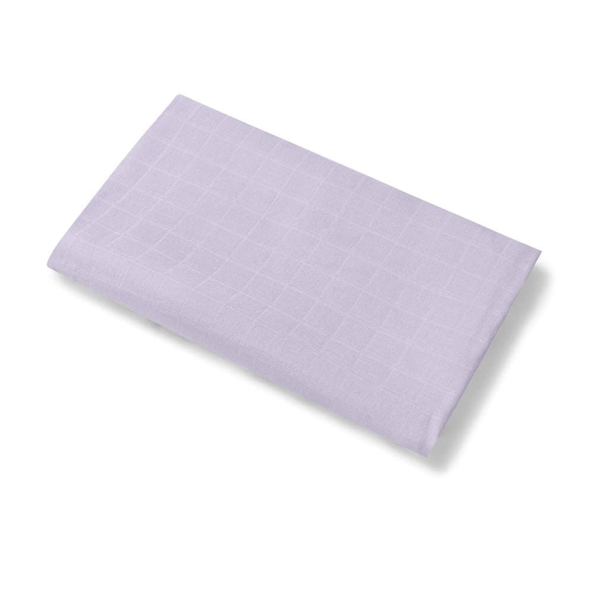 Lavender Organic Muslin Wrap –  Cotton Swaddle, Blanket & Baby Gift