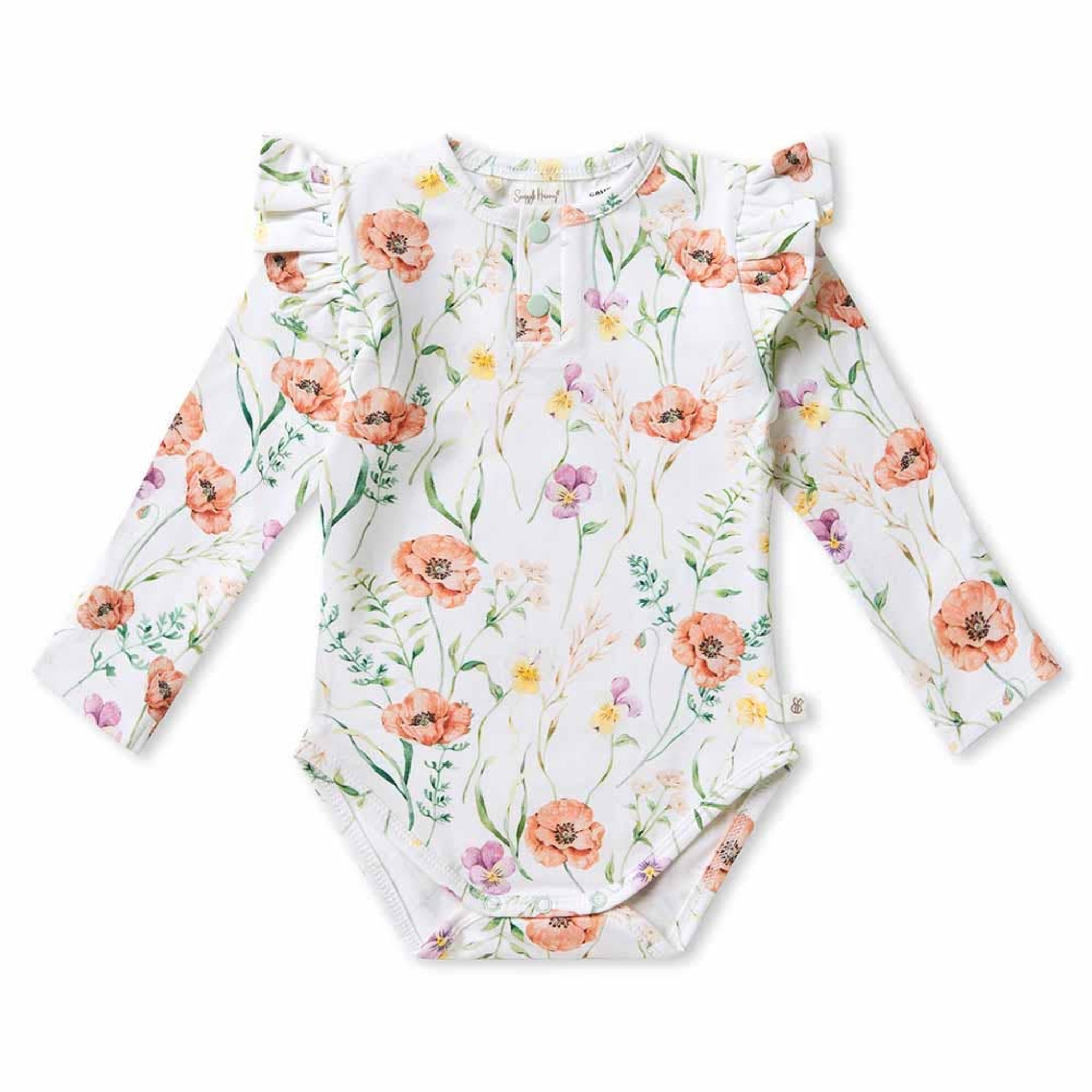  Long Sleeve Bodysuit Meadow